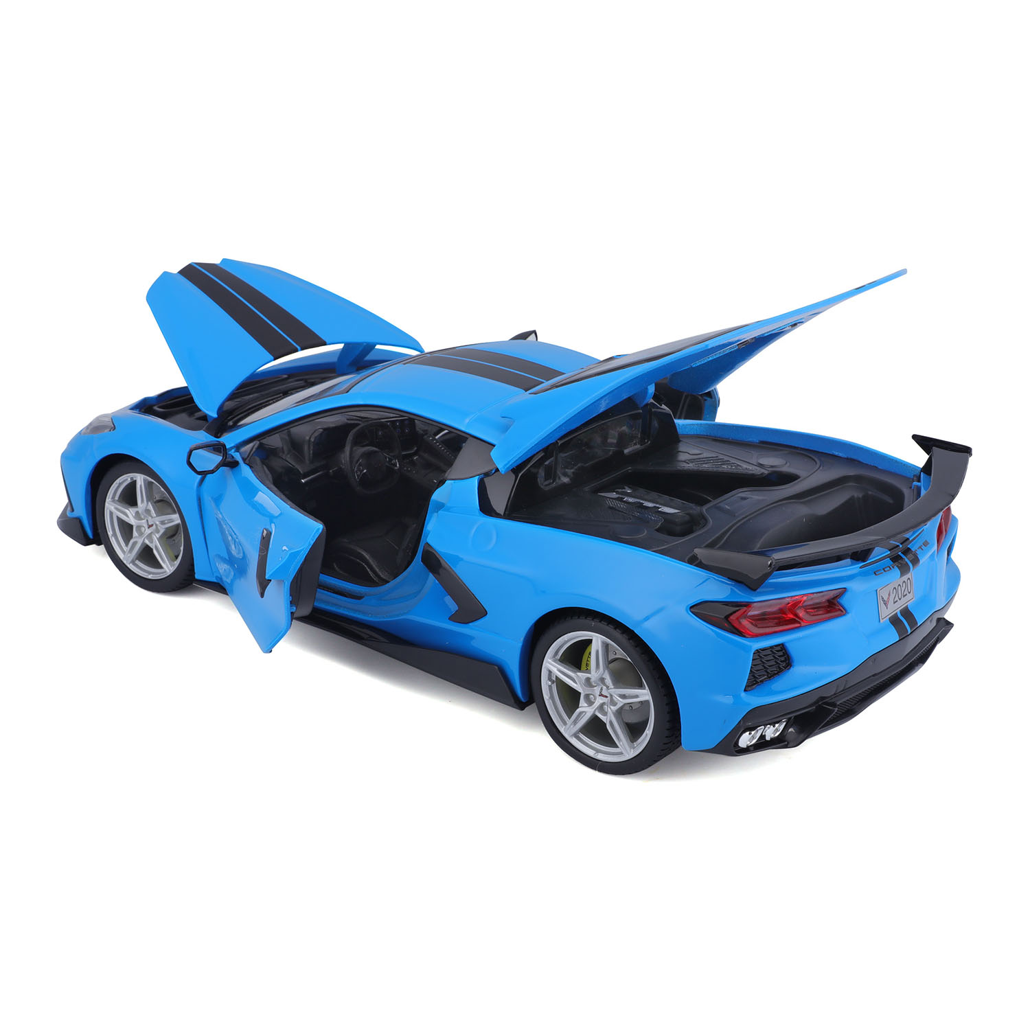 1:18 2020 Chevrolet Corvette Stingray Coupe 31455 - Mavi