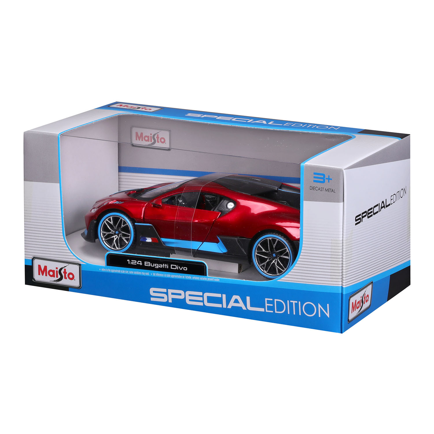 1:24 Bugatti Divo Model Araba 31526 - Kırmızı