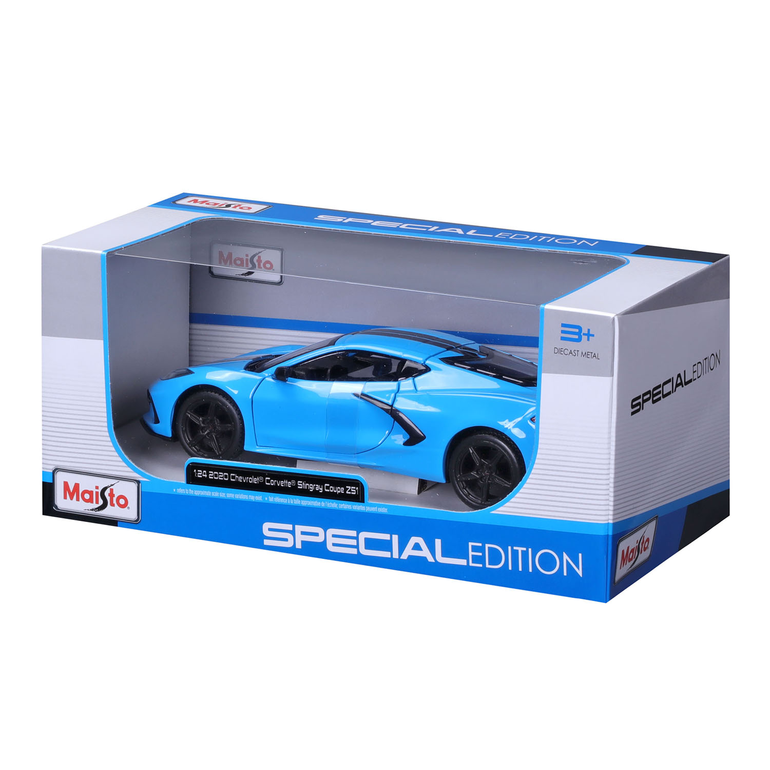 1:24 2020 Chevrolet Corvette Stingray Coupe Z51 Model Araba 31527