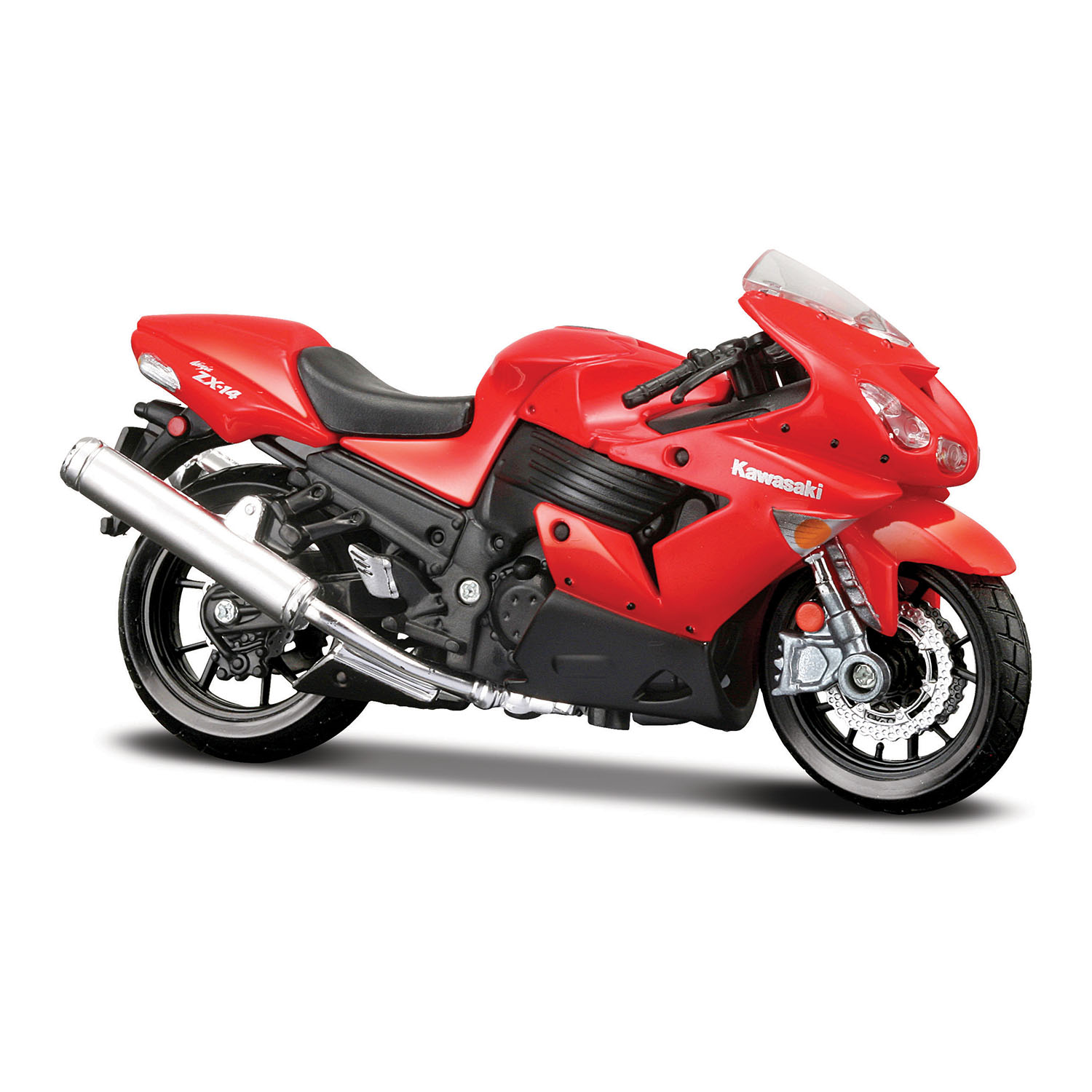 1:18 Kawasaki Ninja ZX-14R Model Motor - Kırmızı 39025-02