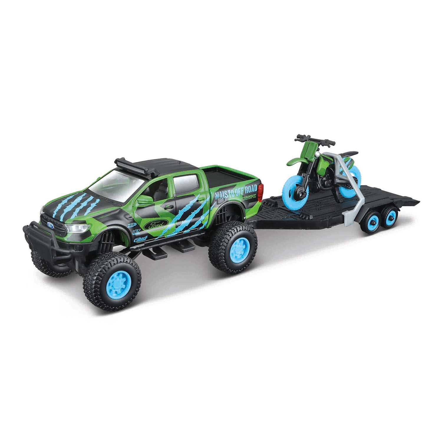 2019 Ford Ranger with Dirt Bike