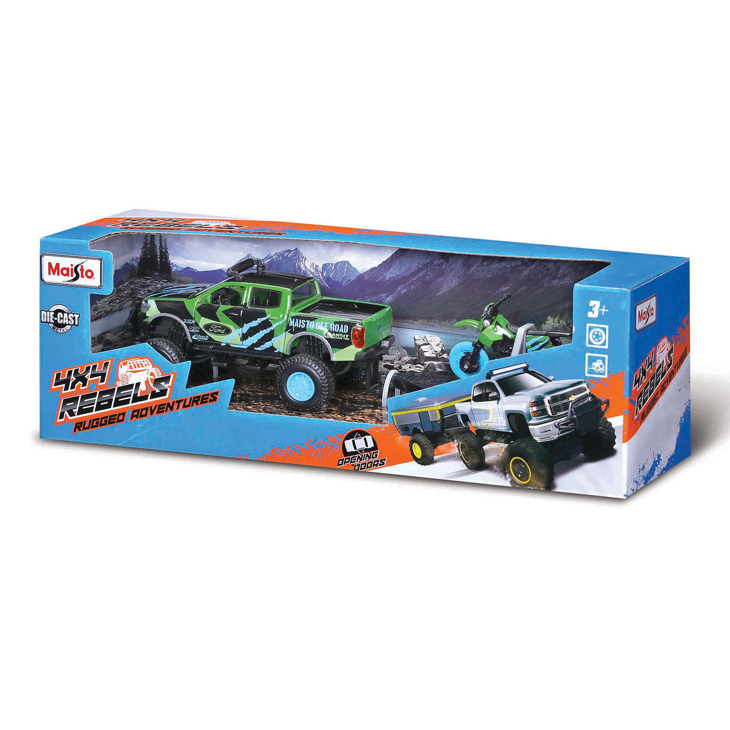 2019 Ford Ranger with Dirt Bike