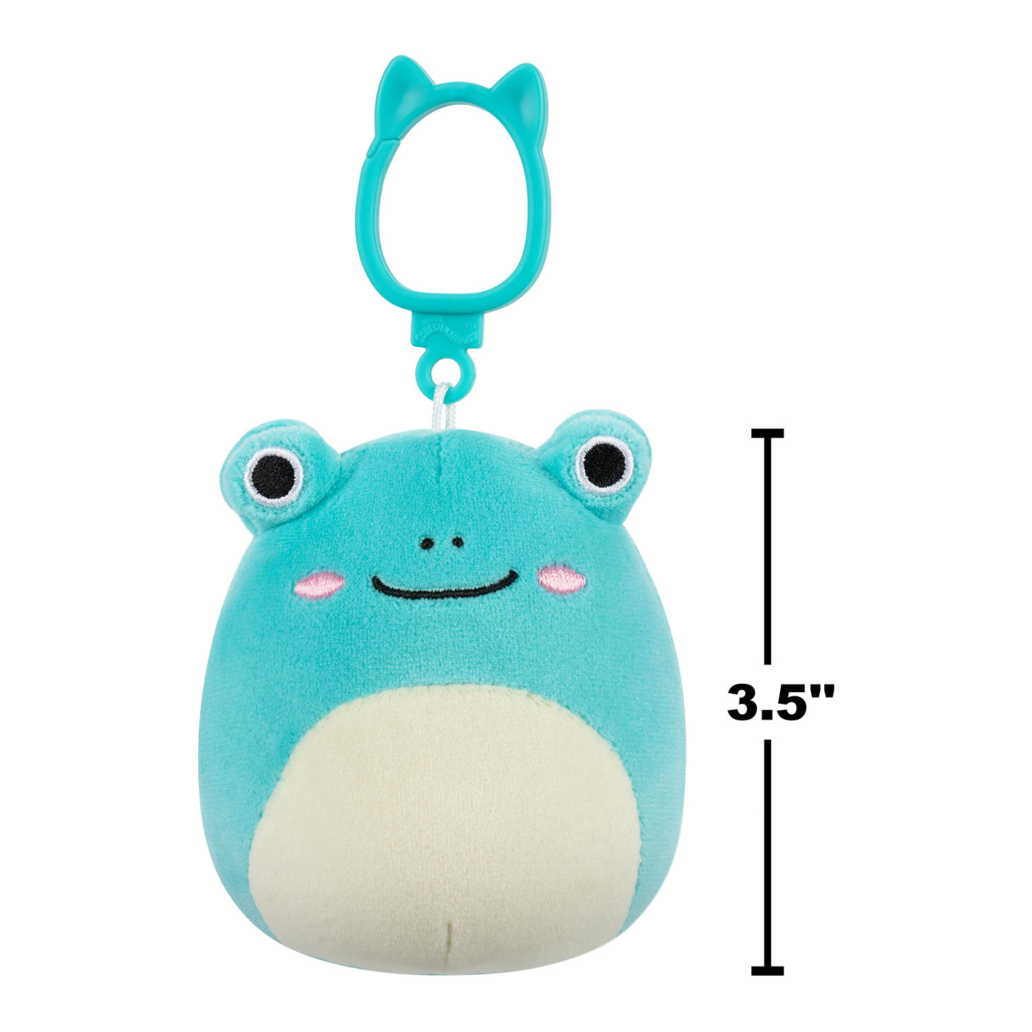 Squishmallows Kurbağa Robert 9 cm Klipsli CP00489