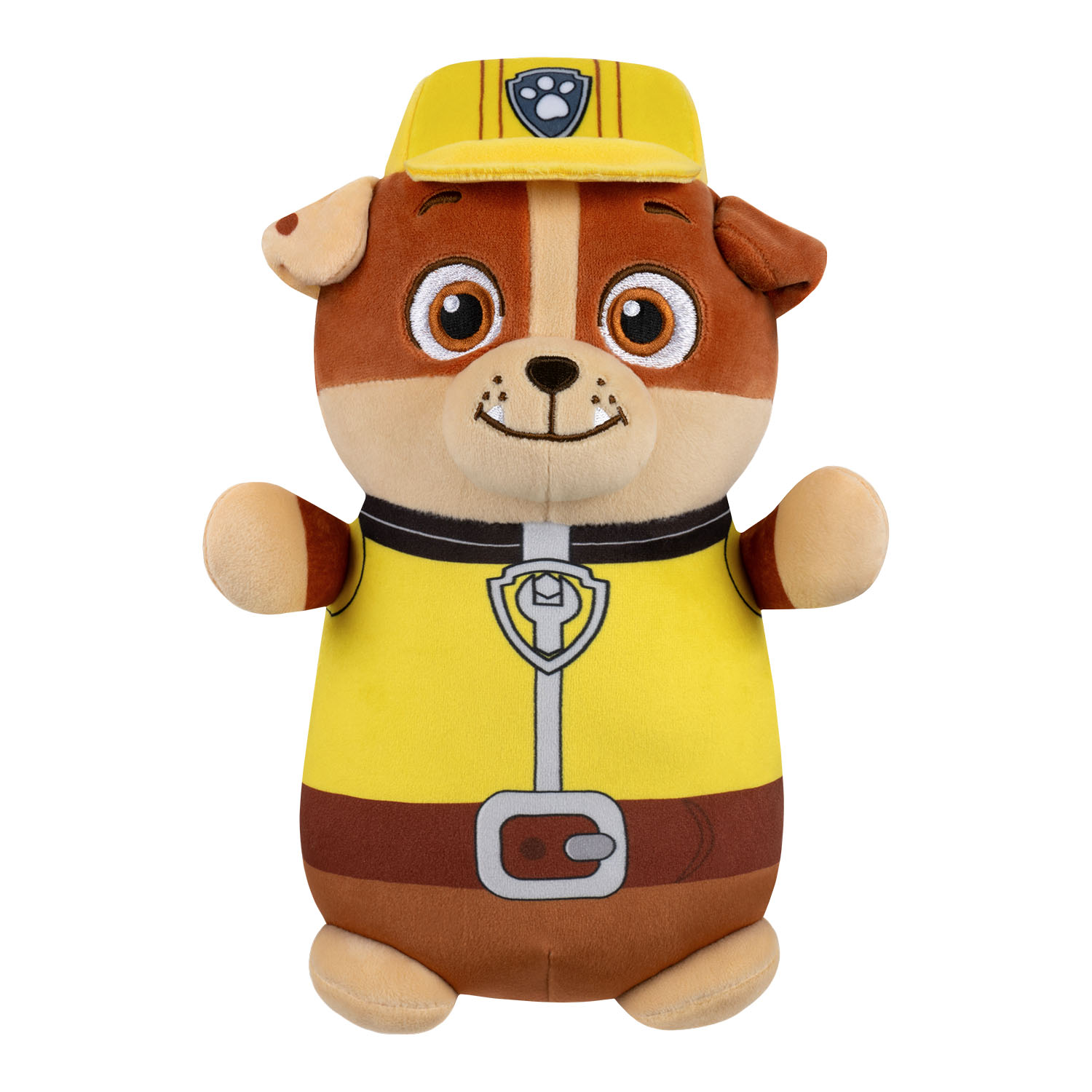 Squishmallows HugMees Paw Patrol Serisi - Rubble 25 cm PW00010