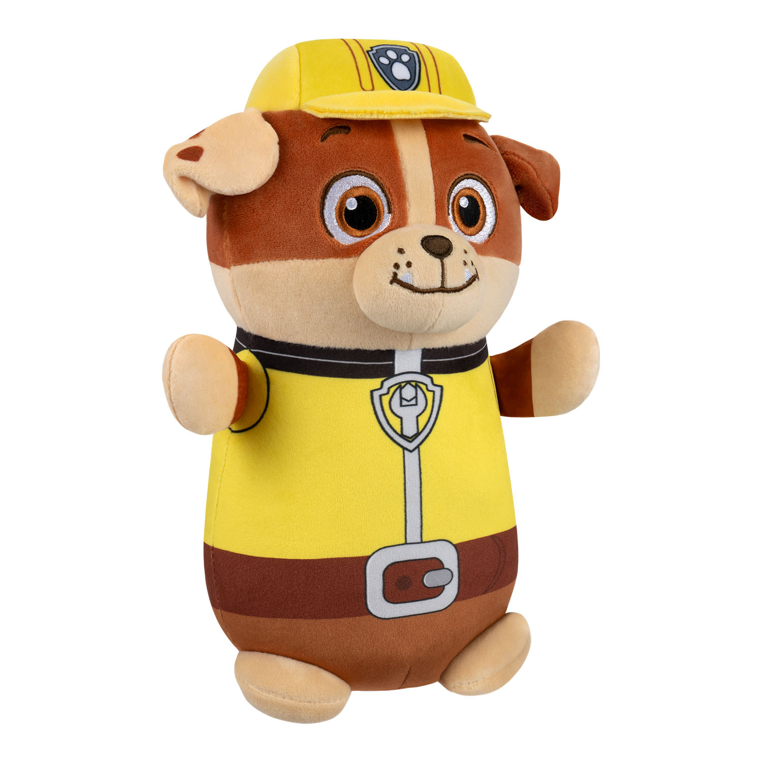 Squishmallows HugMees Paw Patrol Serisi - Rubble 25 cm PW00010