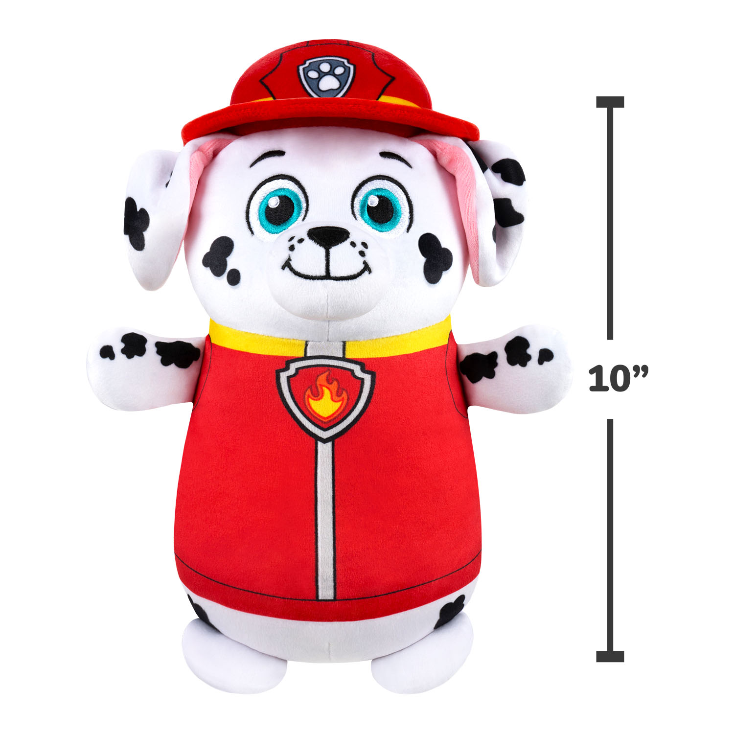 Squishmallows HugMees Paw Patrol Serisi - Marshall 25 cm PW00011