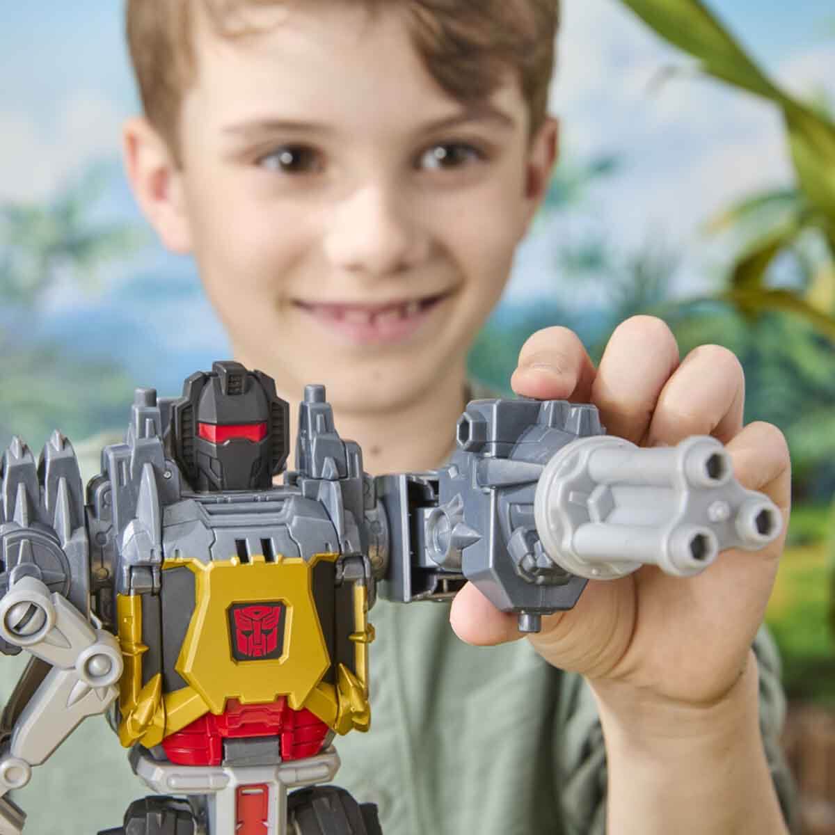 Transformers Cyberworld Grimlock Chomp Dönüşebilen Figür G0748