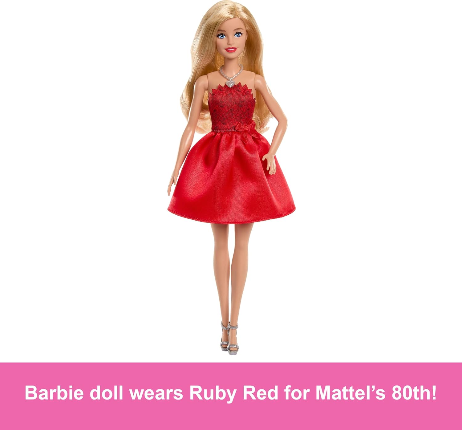 Barbie Mattel 80. Yıl Dönümü Bebeği JGD25