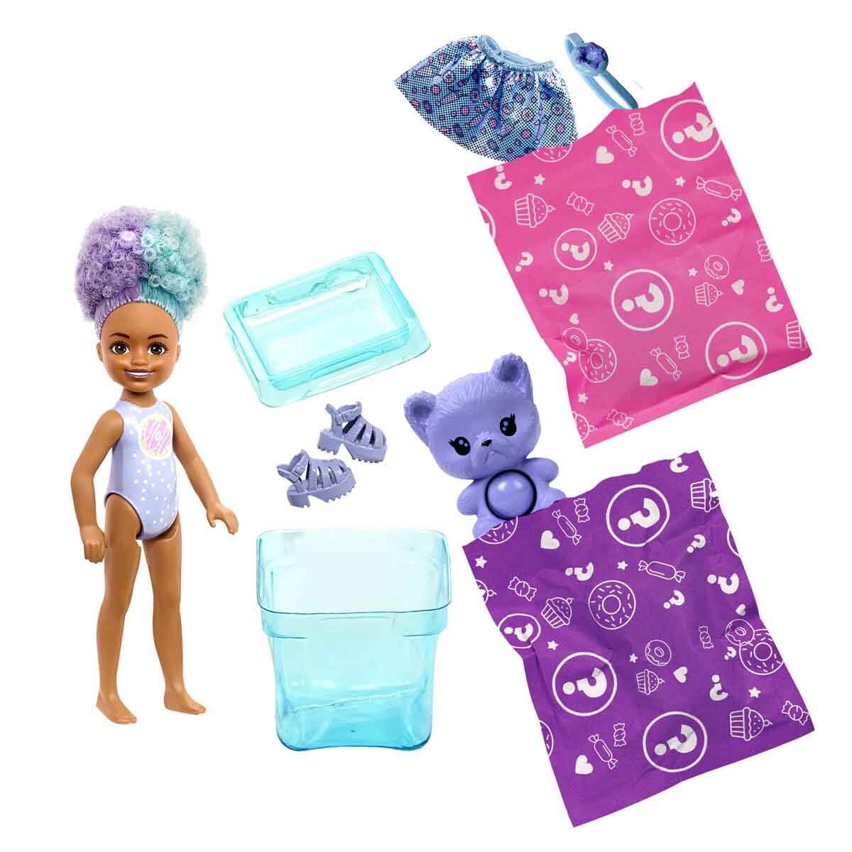 Barbie Chelsea POP Reveal Atıştırmalık Serisi Sürpriz Paket JFY01