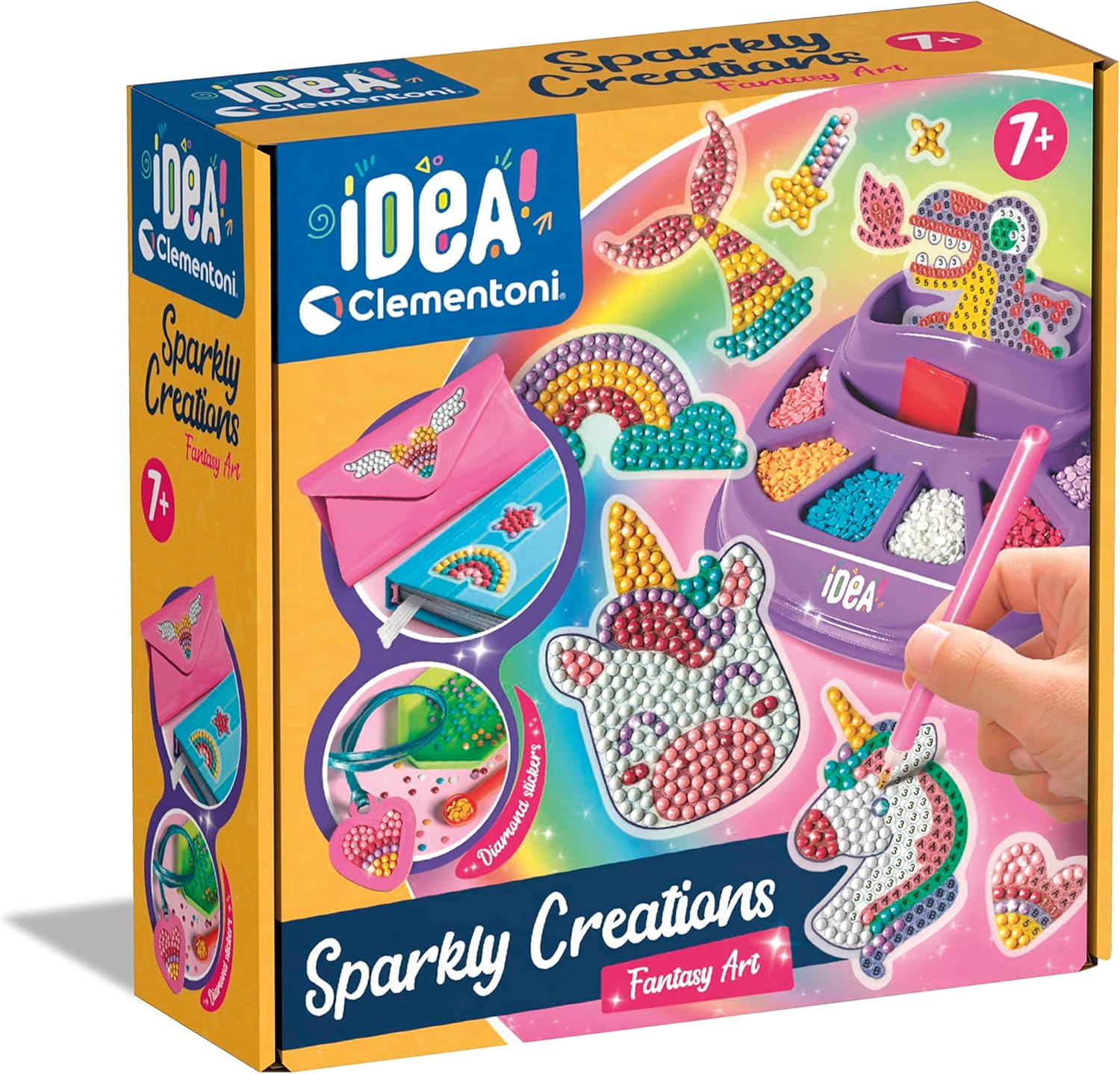 Idea Clemetoni - Işıltılı Tasarım Seti - Fantastik Sanat 18746