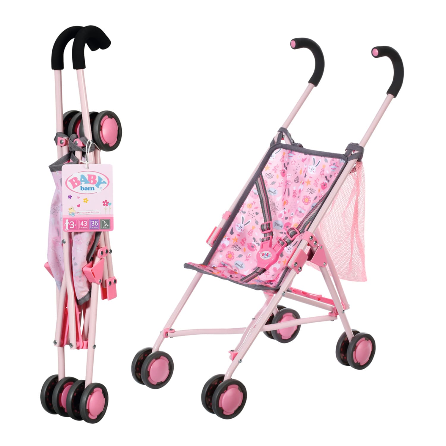 Baby Born Çantalı Bebek Arabası 832547