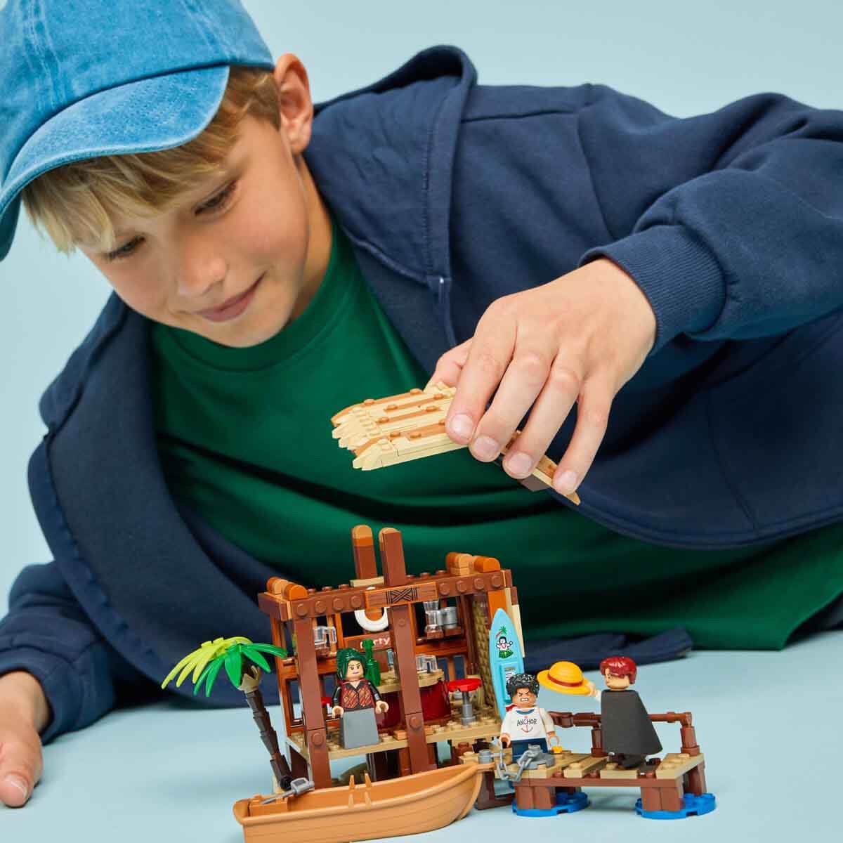 LEGO ONE PIECE Yel Değirmeni Köyü Kulübesi 75636