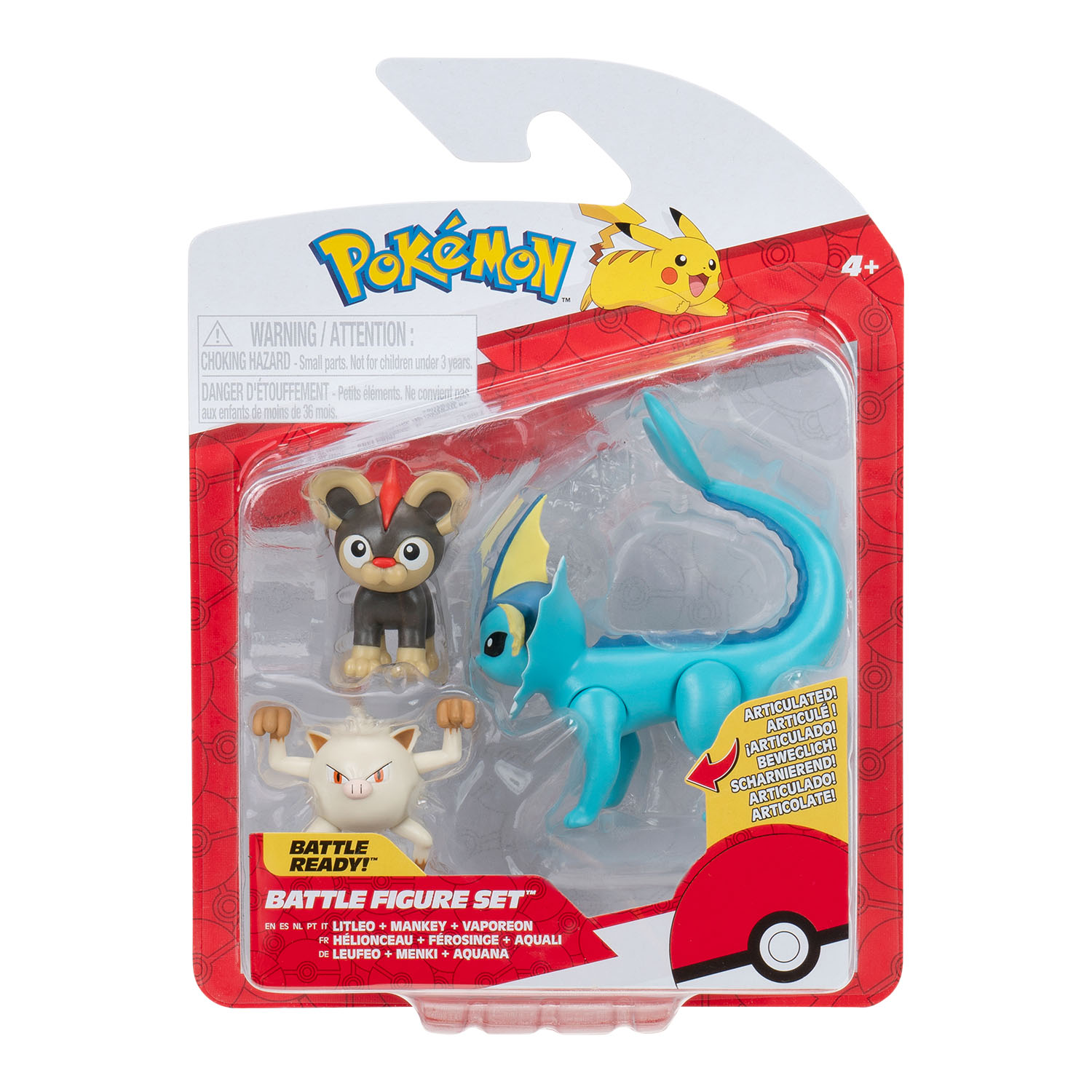 Pokemon Battle 3'lü Figür Seti PKW3612