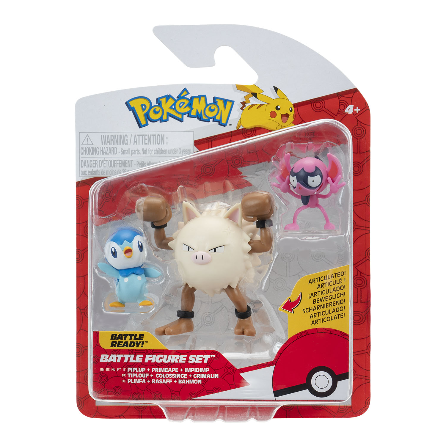 Pokemon Battle 3'lü Figür Seti PKW4088
