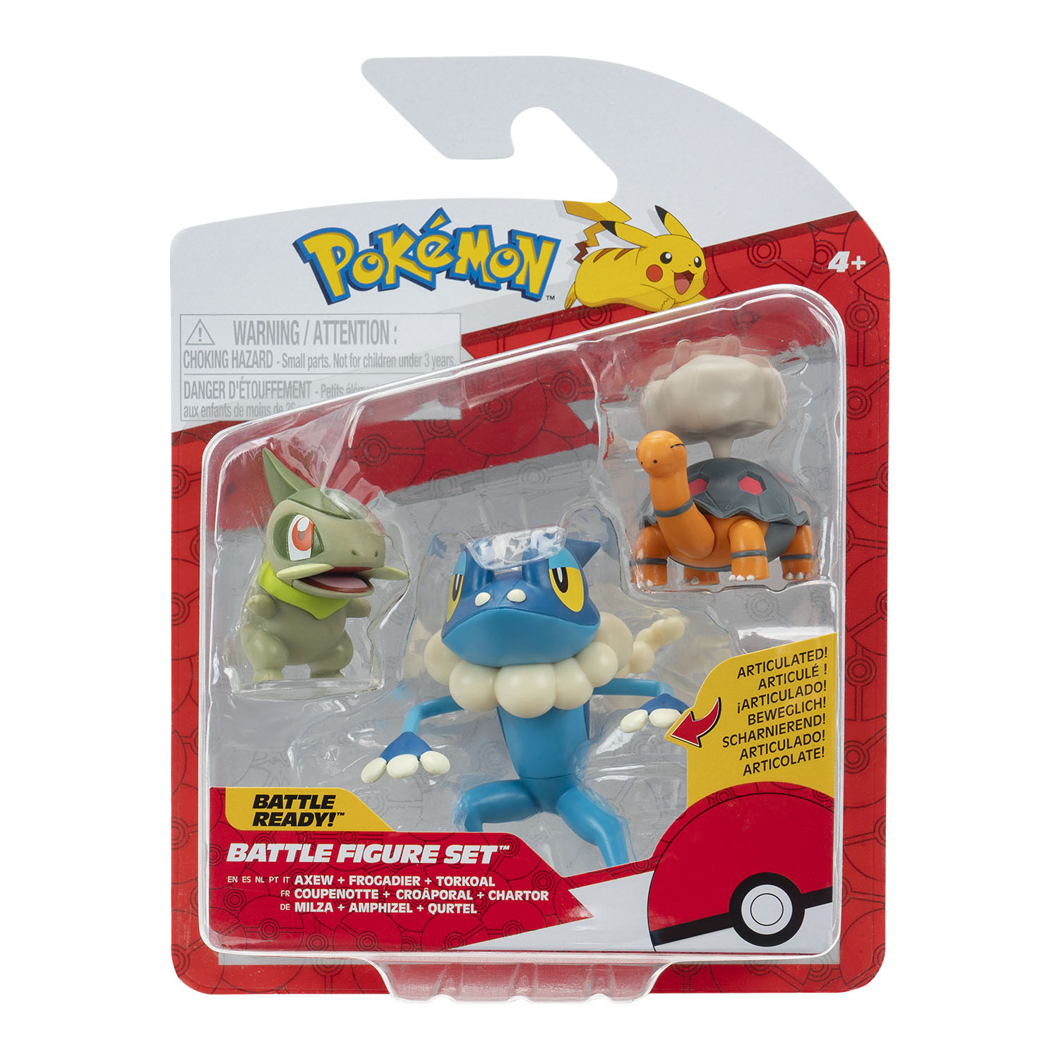 Pokemon Battle 3'lü Figür Seti PKW4089