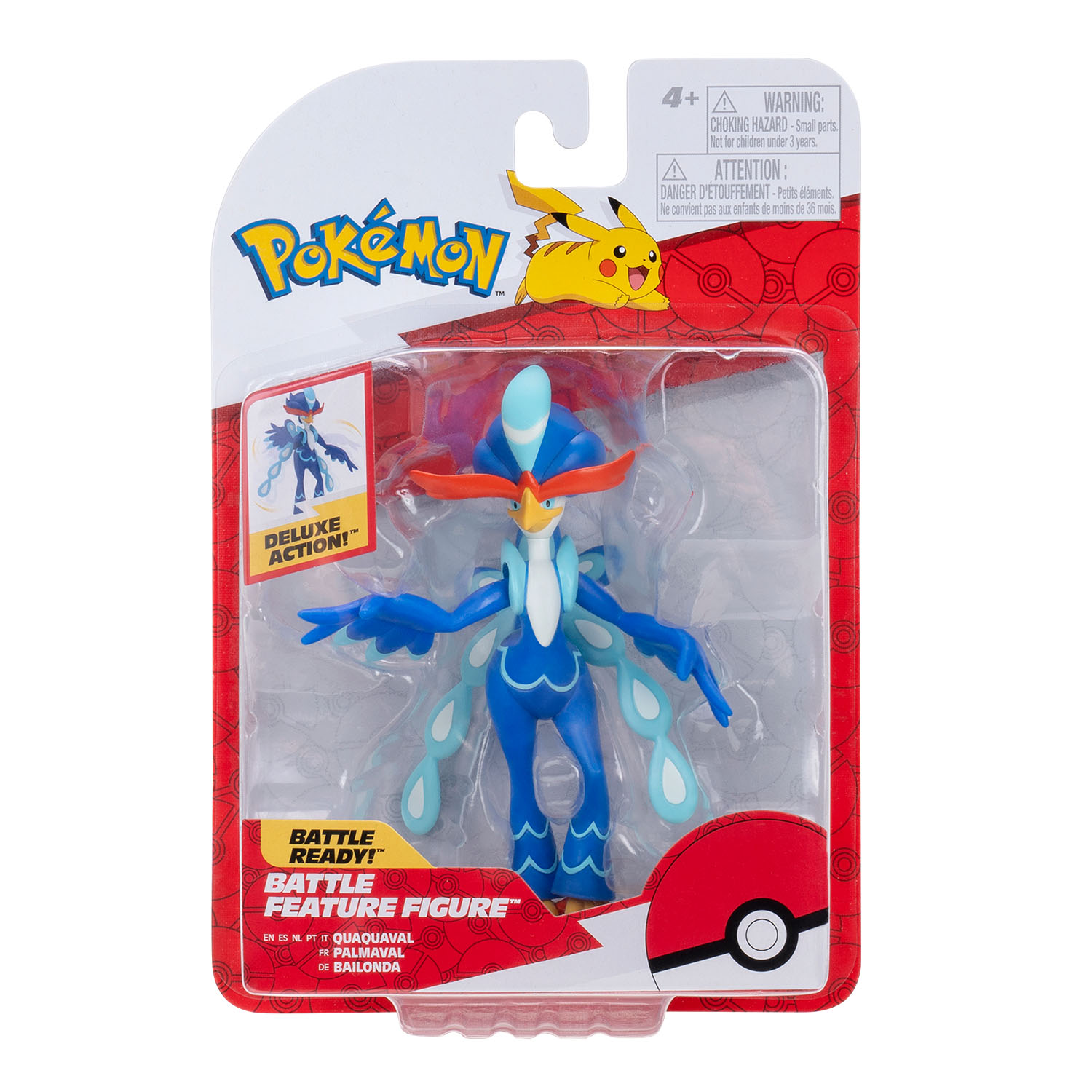 Pokemon Battle Aksiyon Figürler - Quaquaval PKW4078