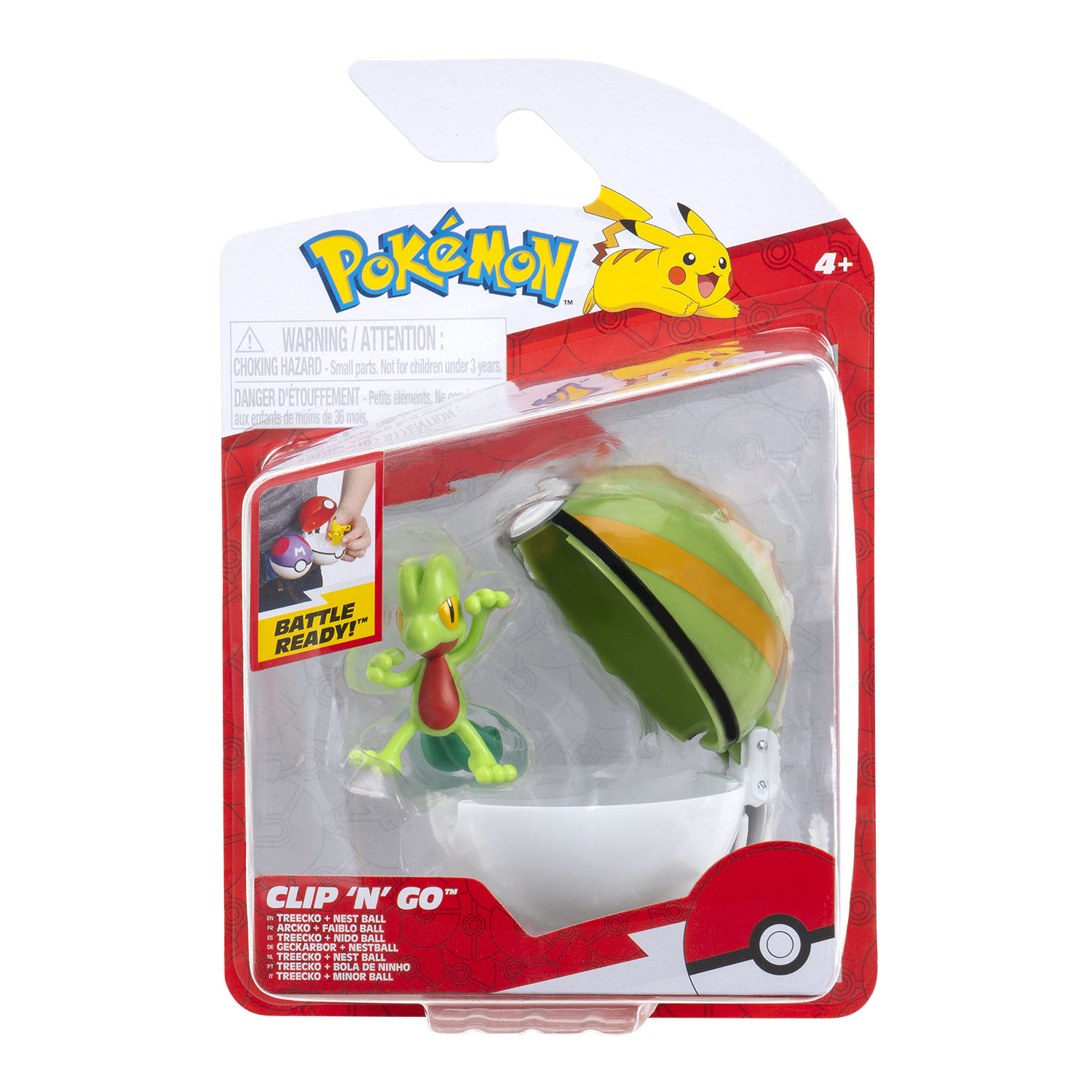 Pokemon Clip 'N' Go Treecko Figür PKW3639