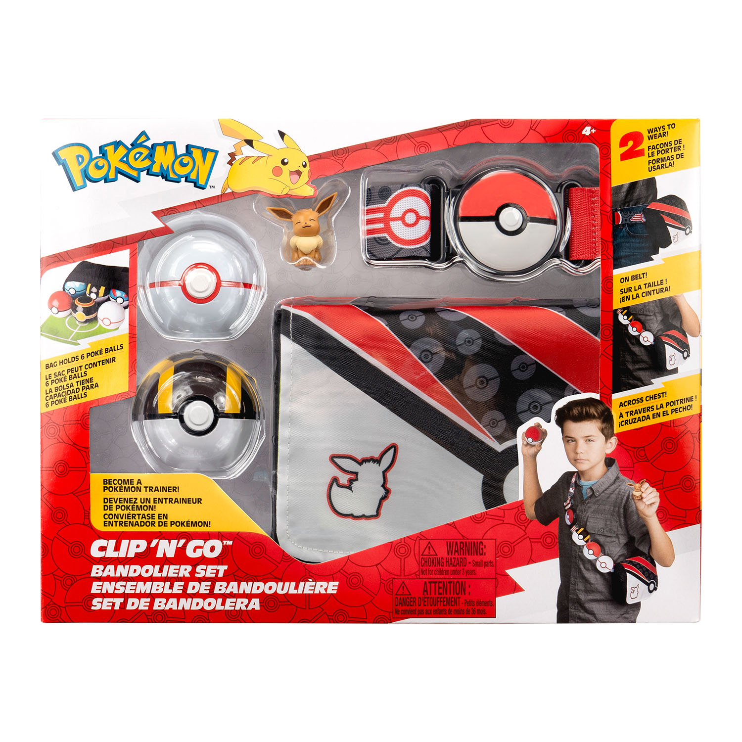 Pokemon Clip 'N' Go Bandolier Büyük Set PKW3650