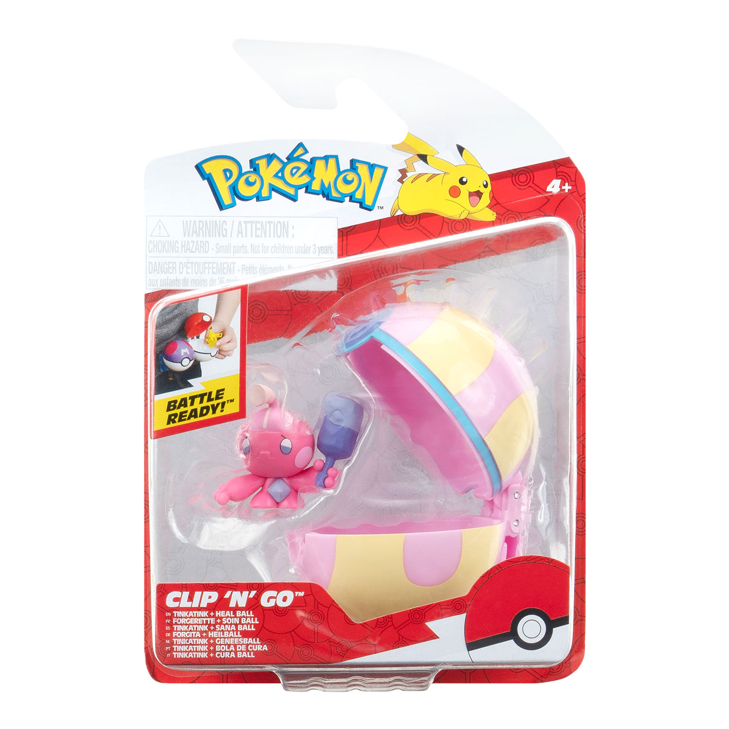 Pokemon Clip 'N' Go Tinkatink Figür PKW3631