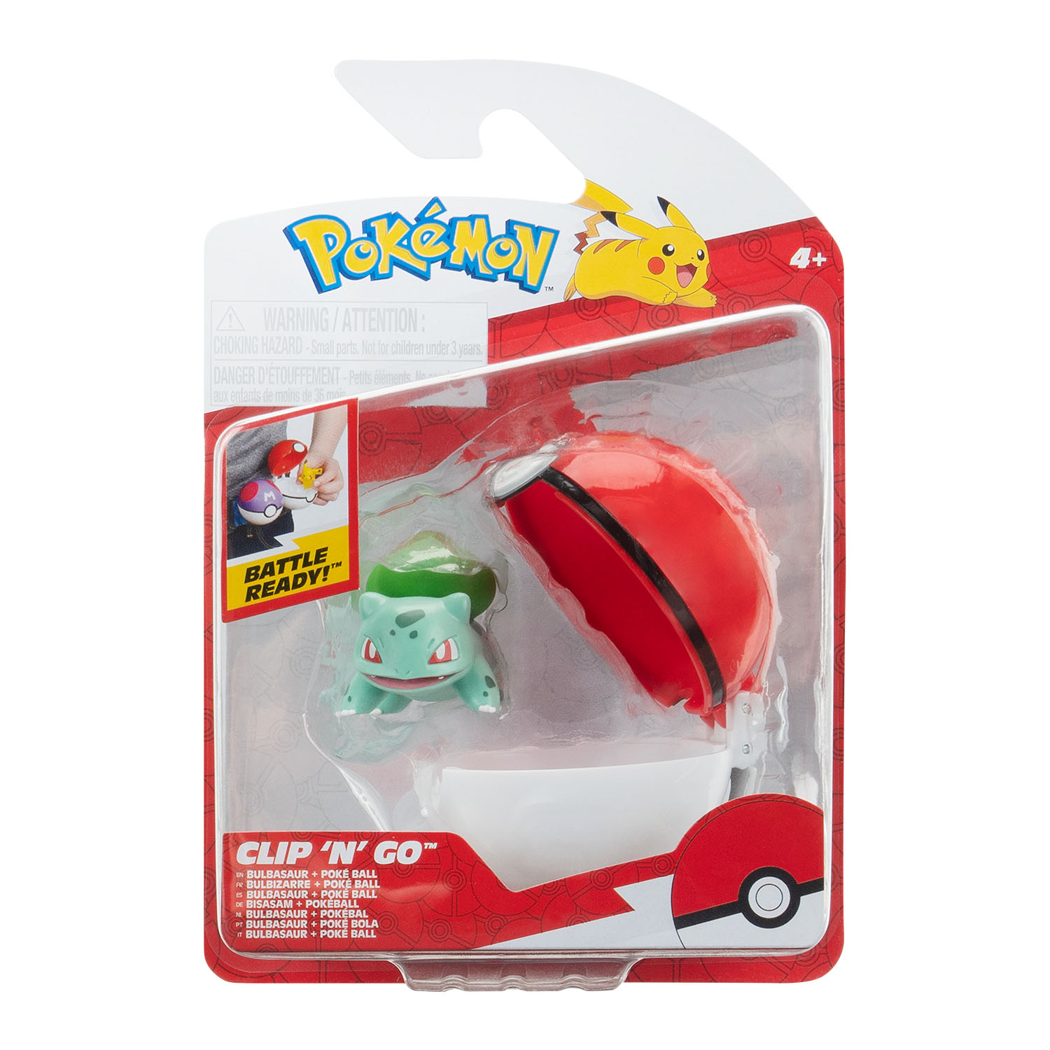 Pokemon Clip 'N' Go Bulbasaur Figür PKW3634