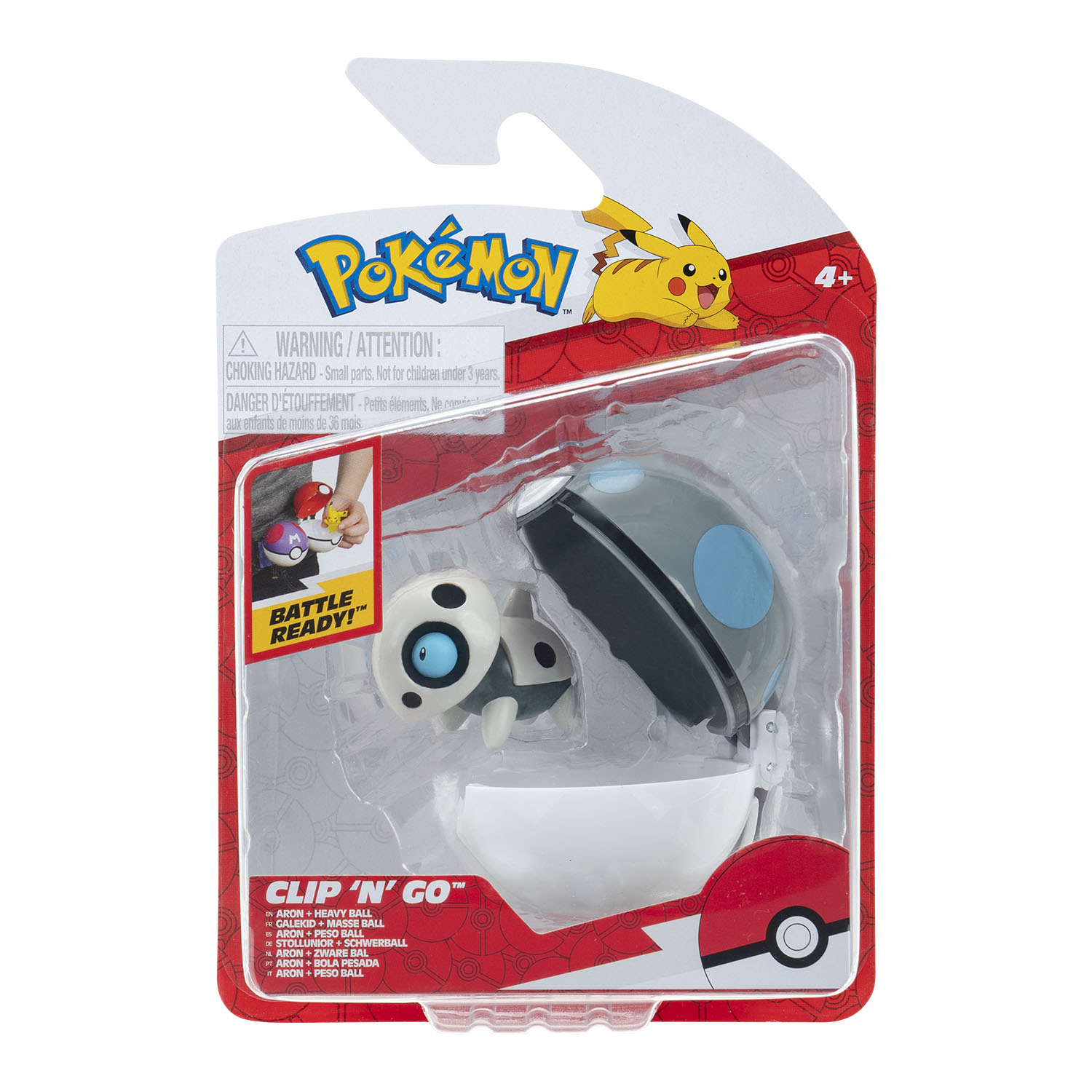 Pokemon Clip 'N' Go Aron Figür PKW4147