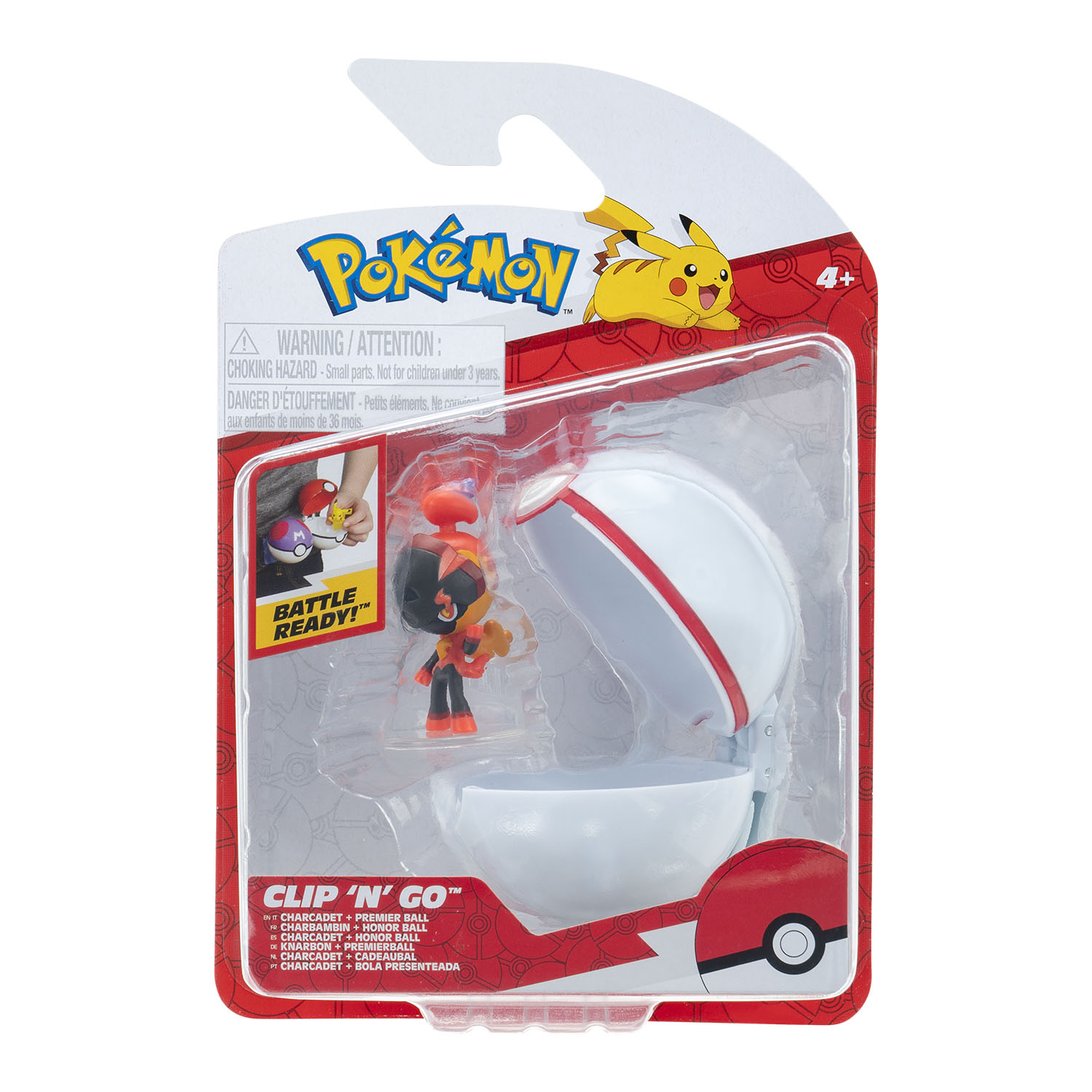 Pokemon Clip 'N' Go Charcadet Figür PKW4148