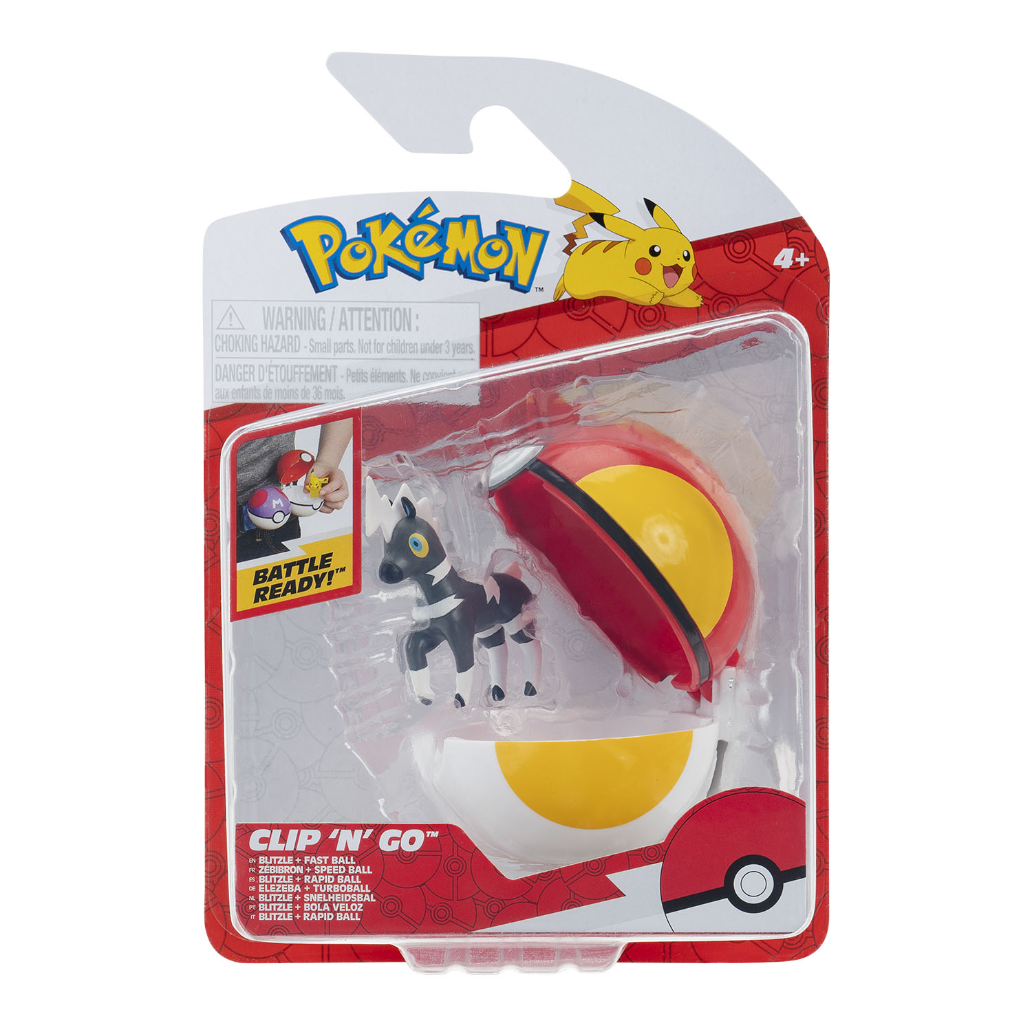 Pokemon Clip 'N' Go Blitzle Figür PKW4149