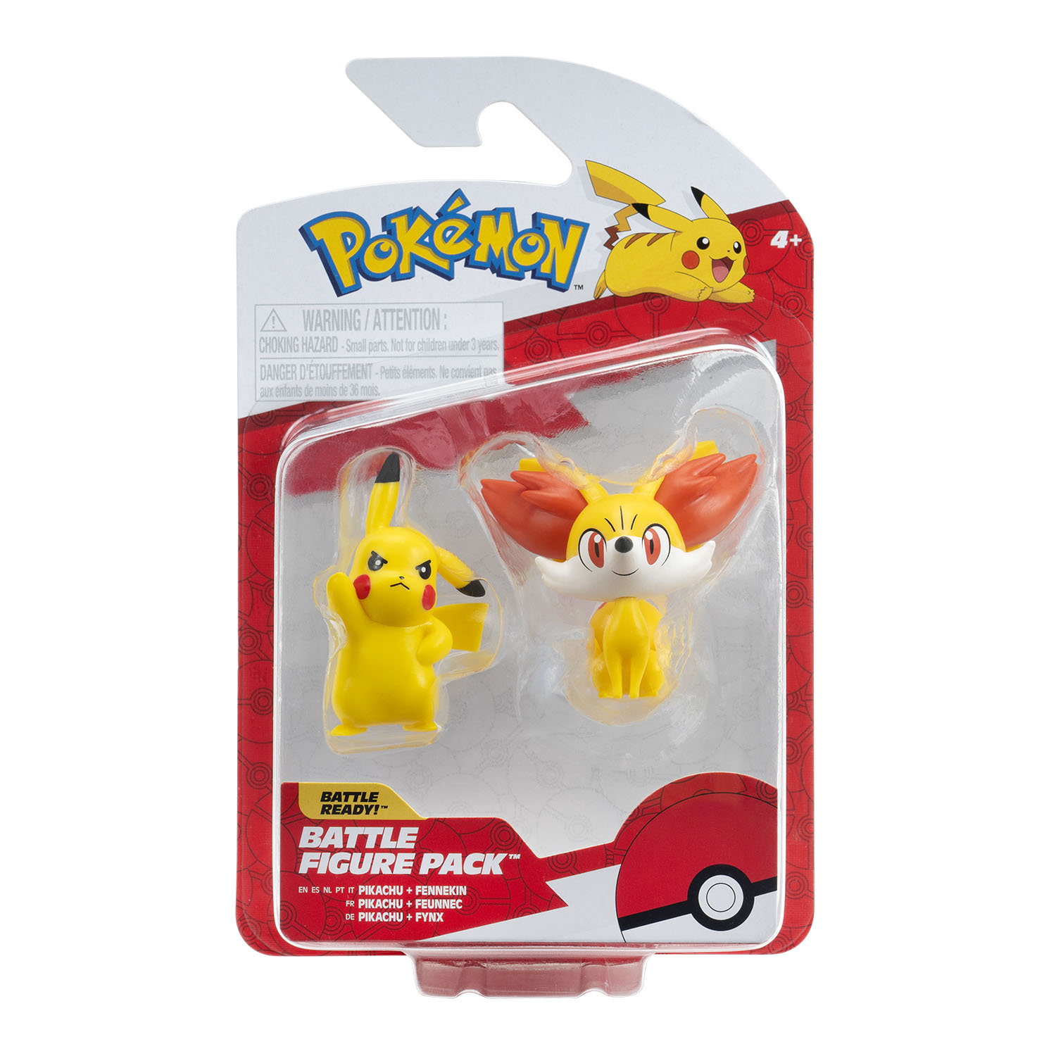 Pokemon Battle 2'li Figür Seti - Pikachu ve Fennekin PKW4070