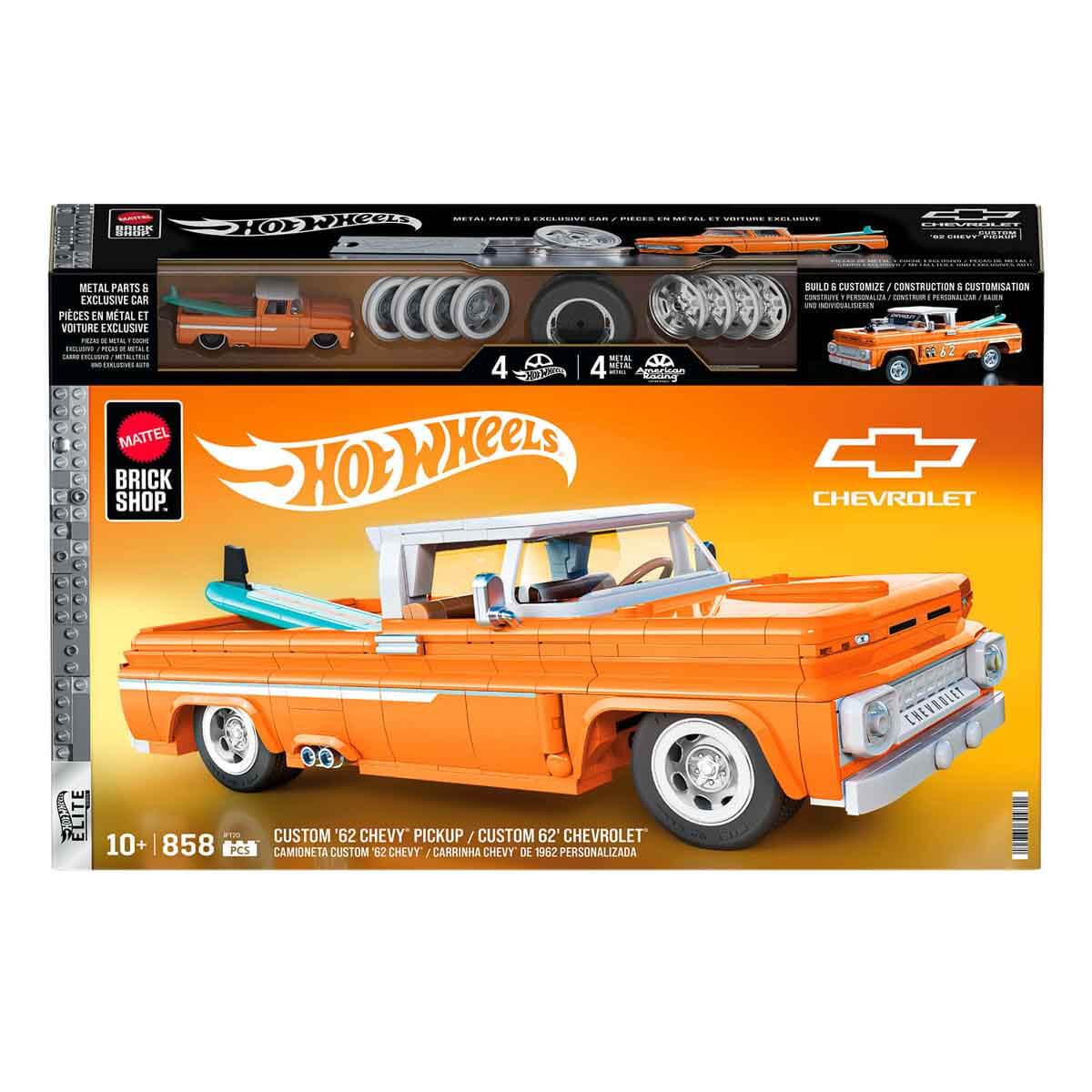 Hot Wheels Elite Serisi Custom 1962 Chevy Pickup Yapım Seti JFT20