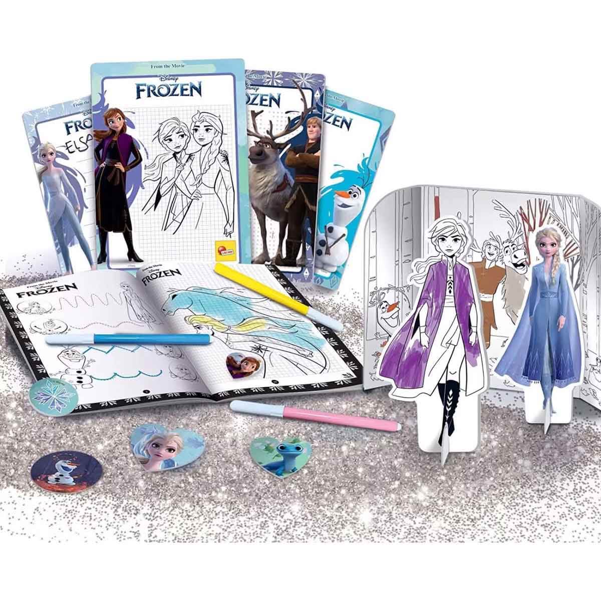 Disney Frozen Sırt Çantalı Boyama ve Çizim Seti 92925