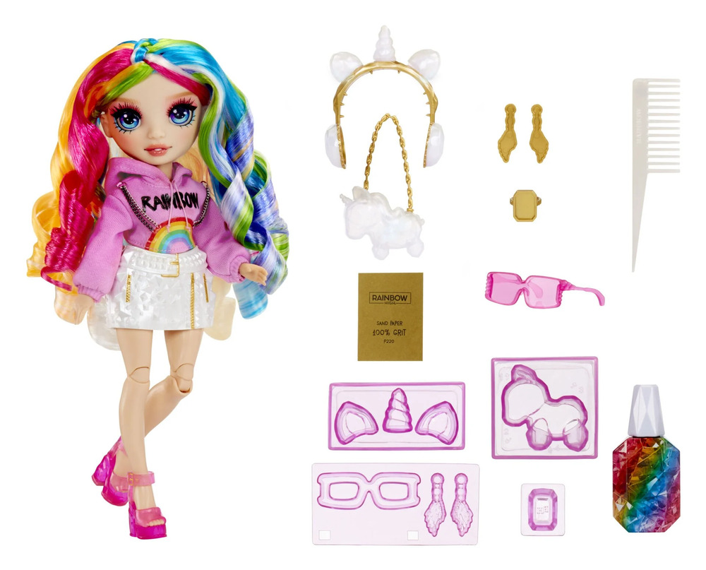 Rainbow High Kristal Serisi Bebekleri - Amaya Raine 121411