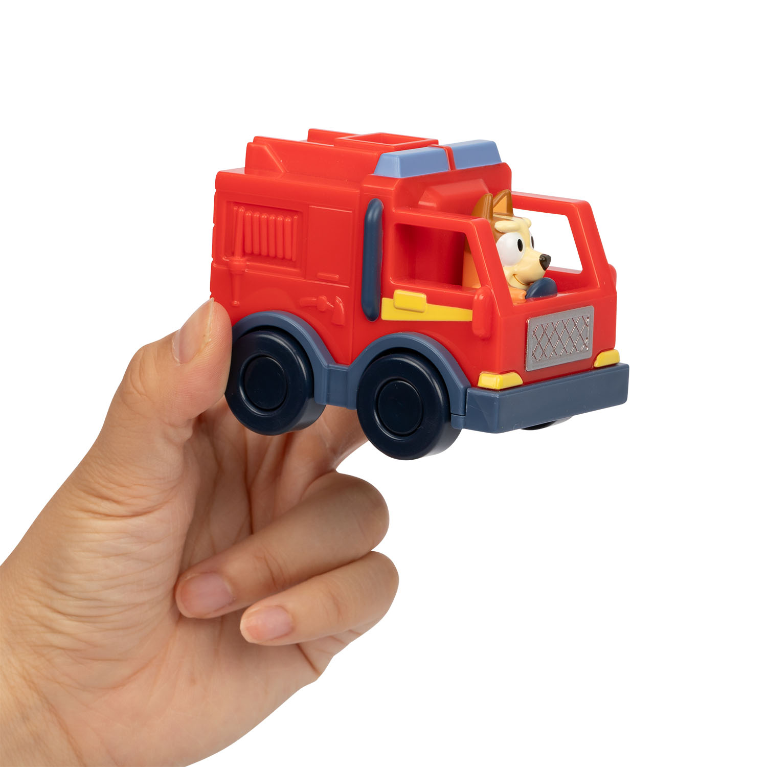 Bluey Figürlü Mini Araçlar - Bingo İtfaiye Kamyonunda