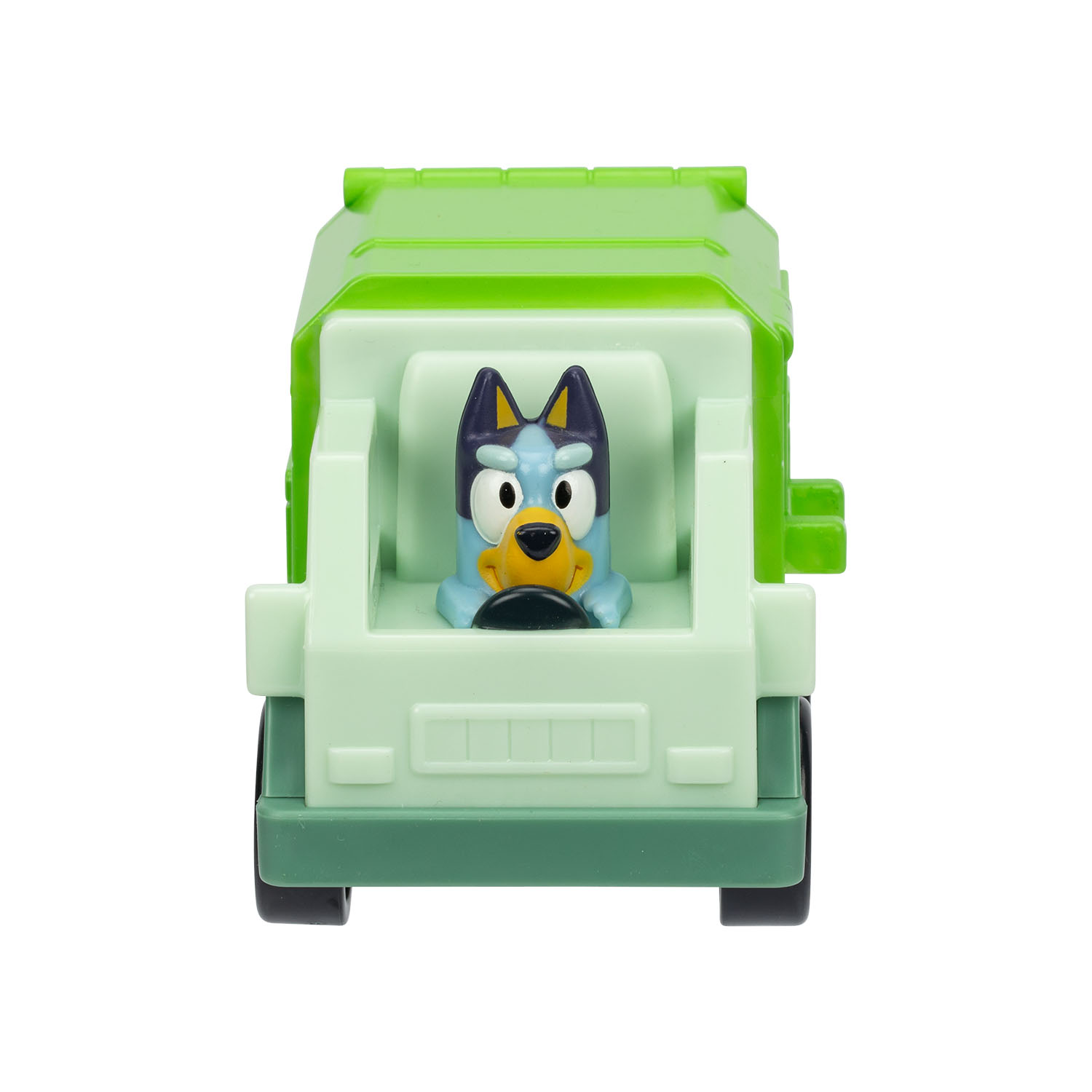 Bluey Figürlü Mini Araçlar - Bluey Çöp Kamyonunda