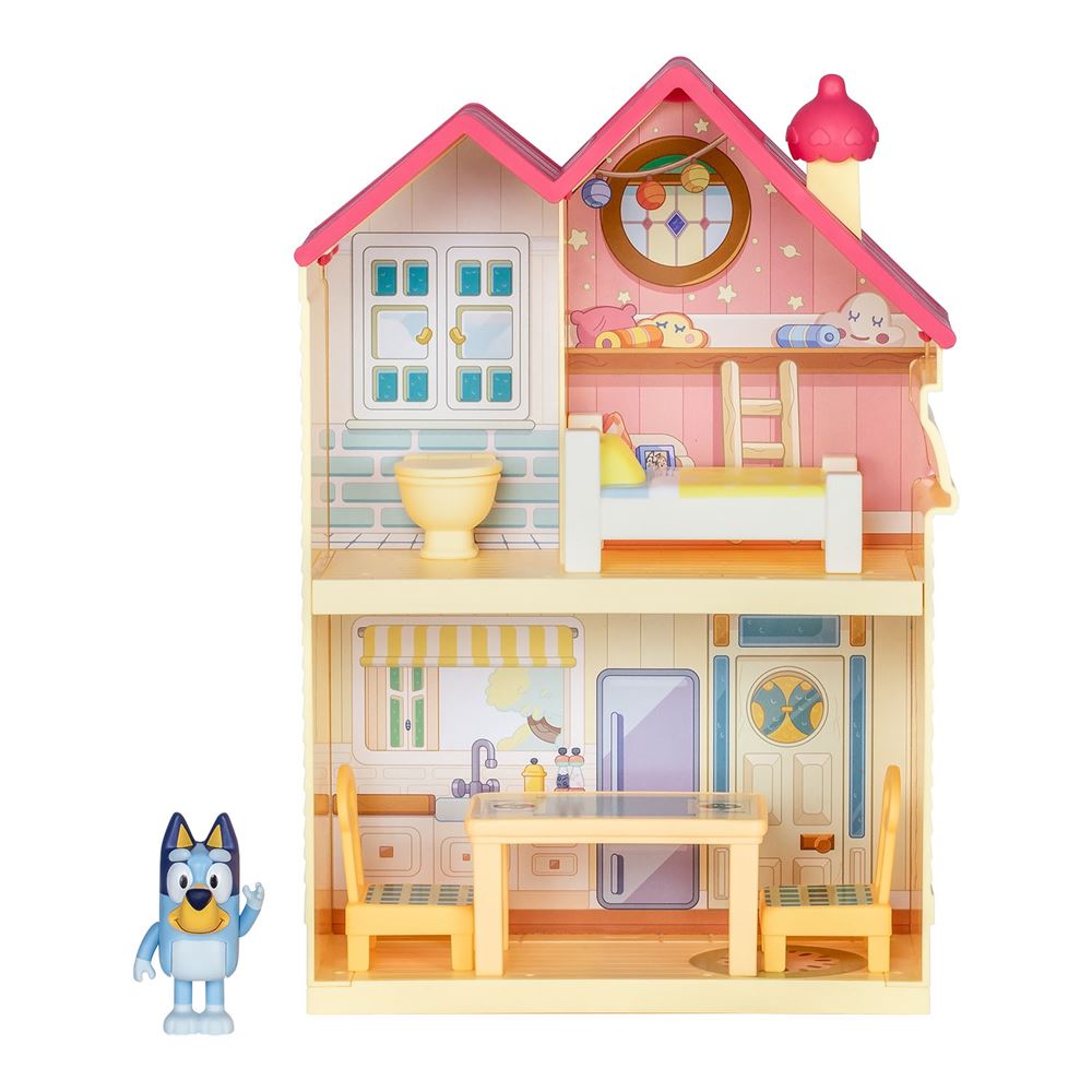 Bluey Mini Ev ve Figür Oyun Seti 17614