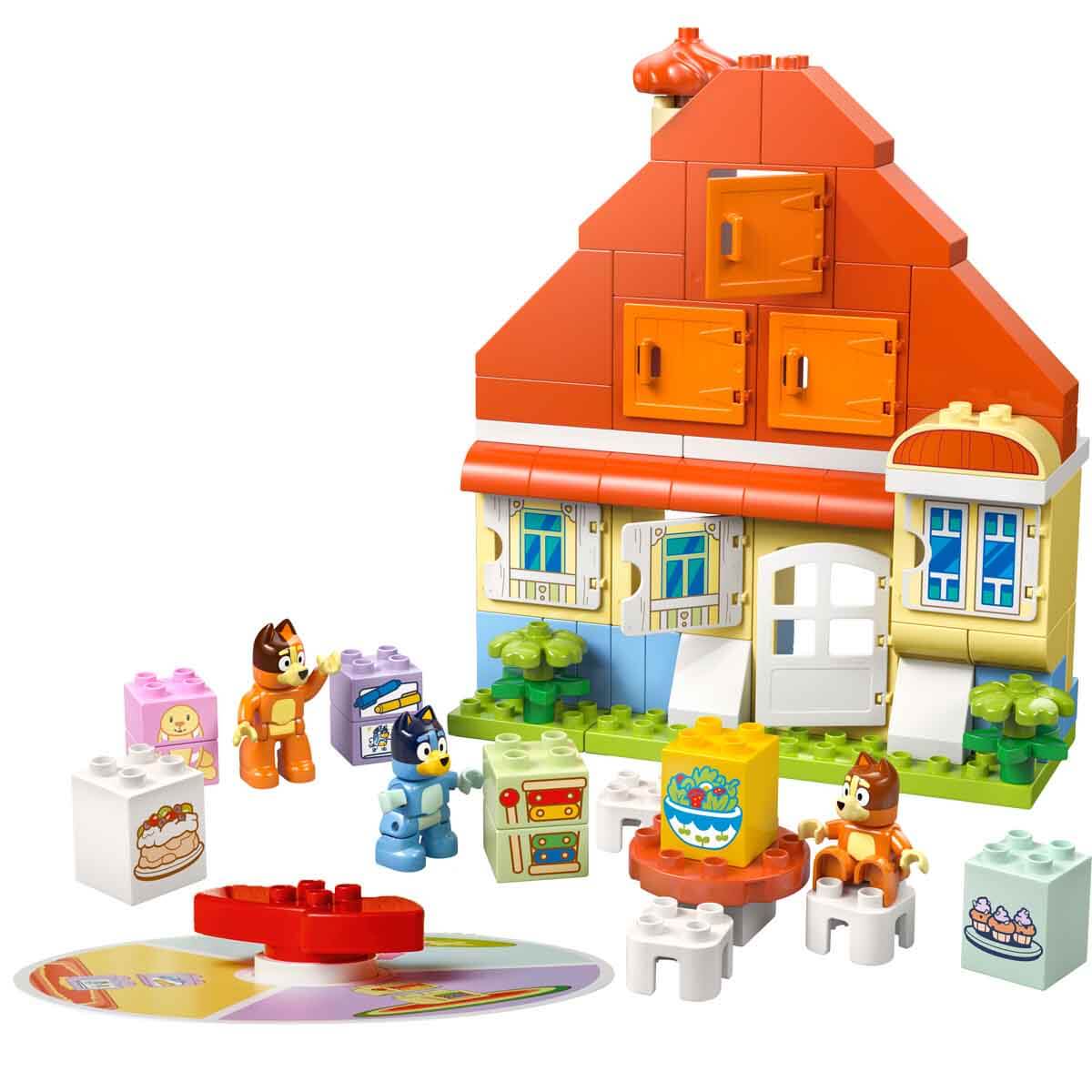 LEGO DUPLO Bluey Ailesinin Evi ve Hafıza Oyunu 10459