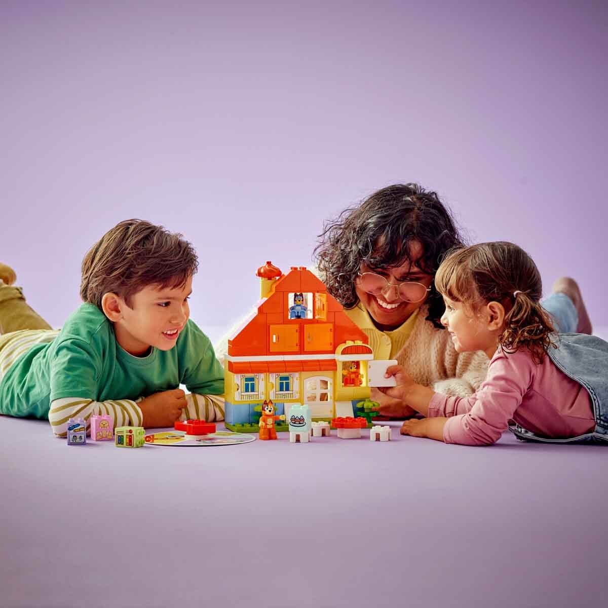 LEGO DUPLO Bluey Ailesinin Evi ve Hafıza Oyunu 10459