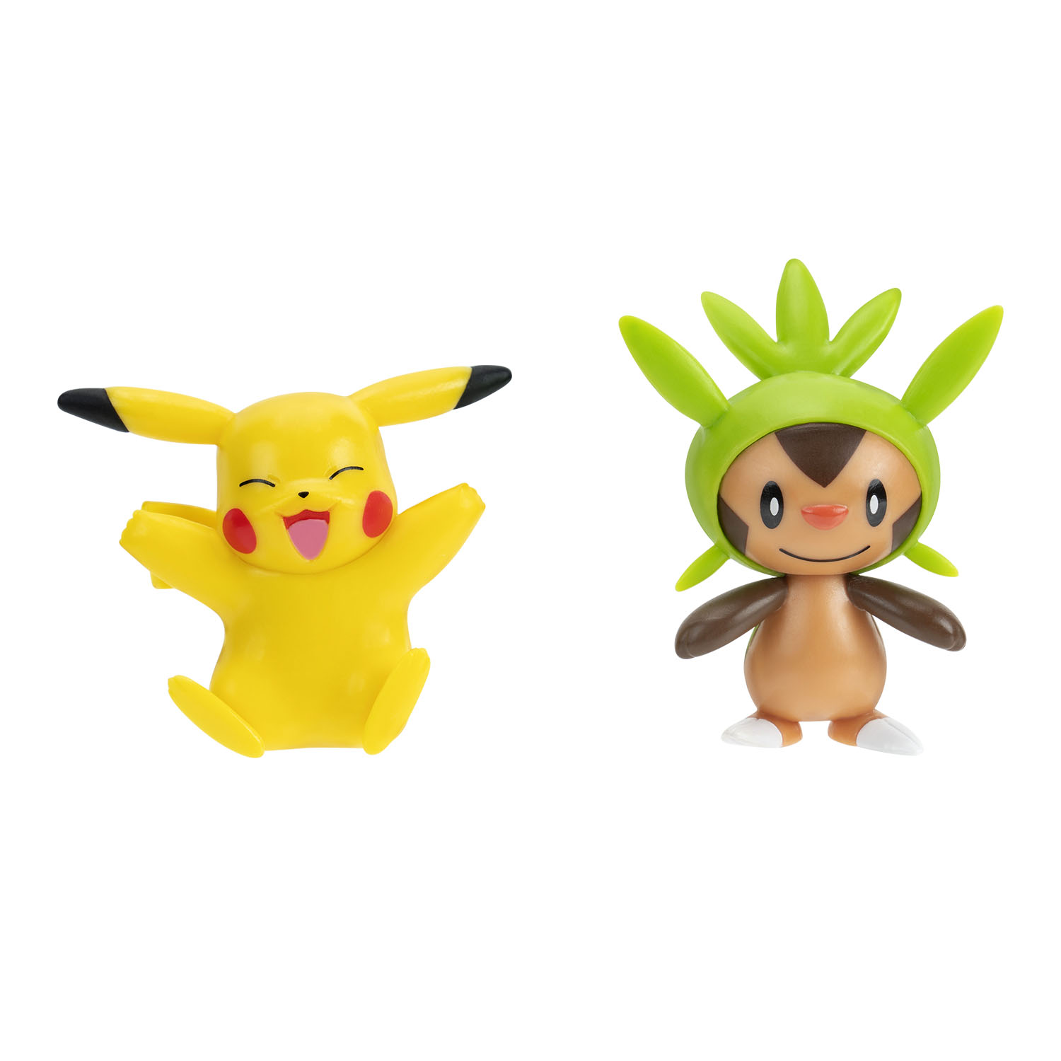 Pokemon Battle 2'li Figür Seti - Pikachu ve Chespin PKW4069