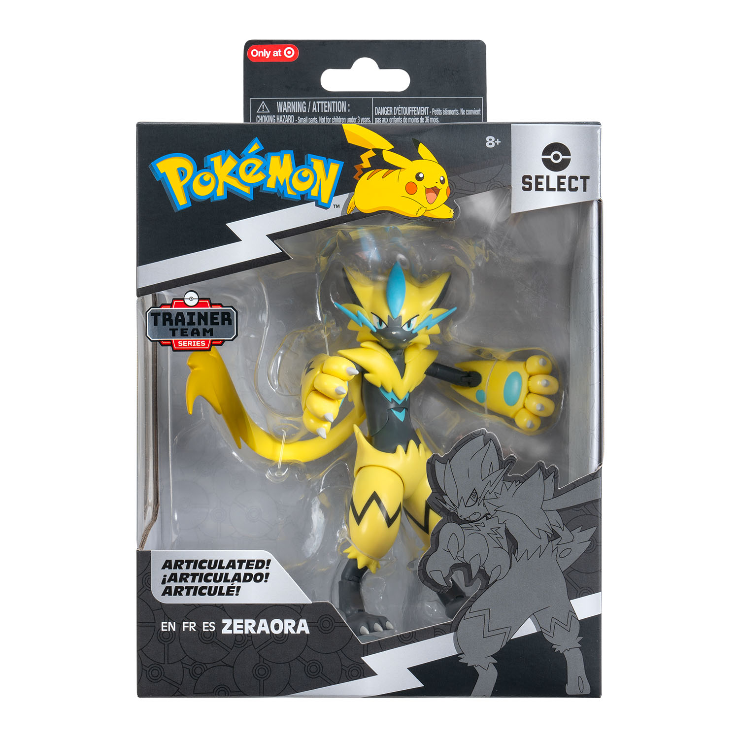 Pokemon Select Seri Eklemli Figür Zeraora PKW3205