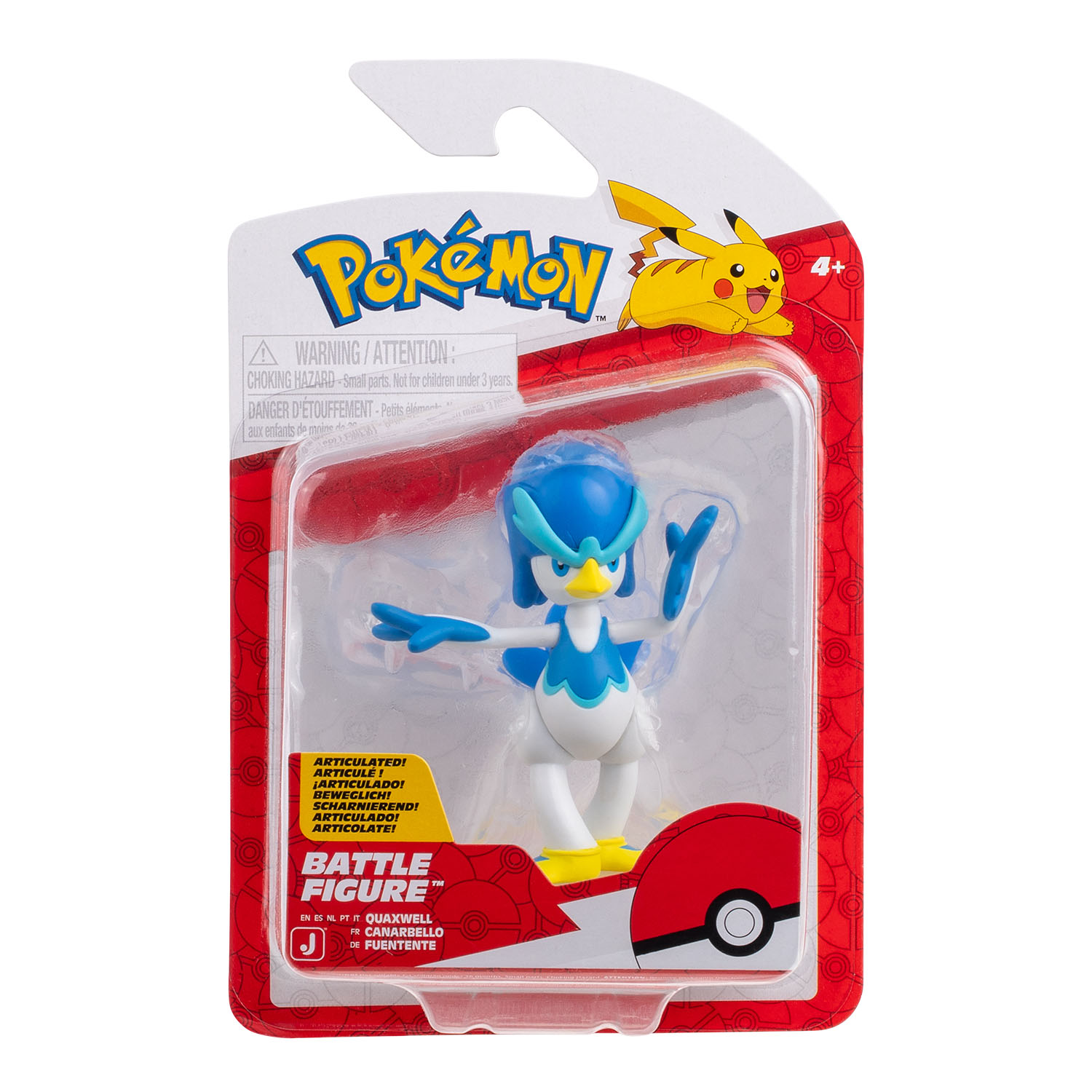 Pokemon Battle Figürler PKW4054 - Quaxwell