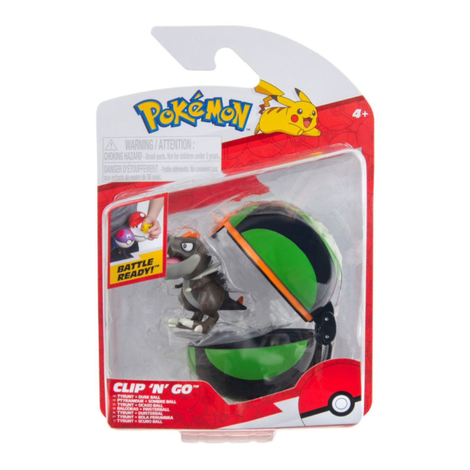 Pokemon Clip 'N' Go PKW4154 - Tyrunt