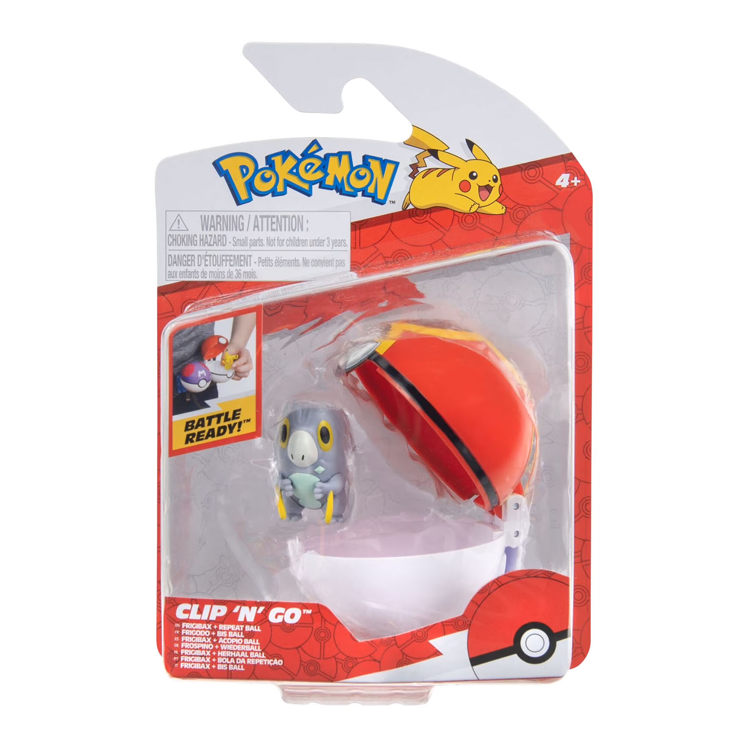 Pokemon Clip 'N' Go PKW4153 - Frigibax