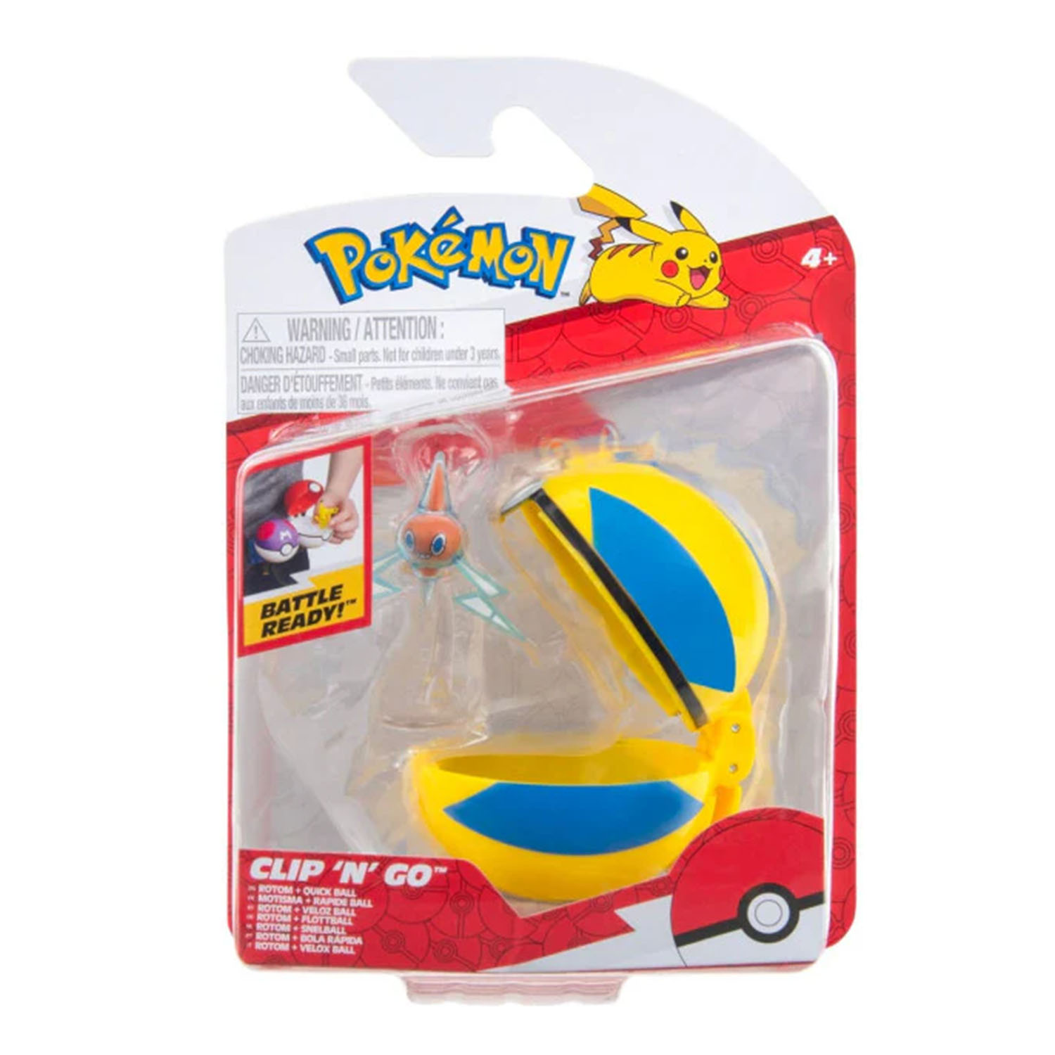 Pokemon Clip 'N' Go PKW4155 - Rotom