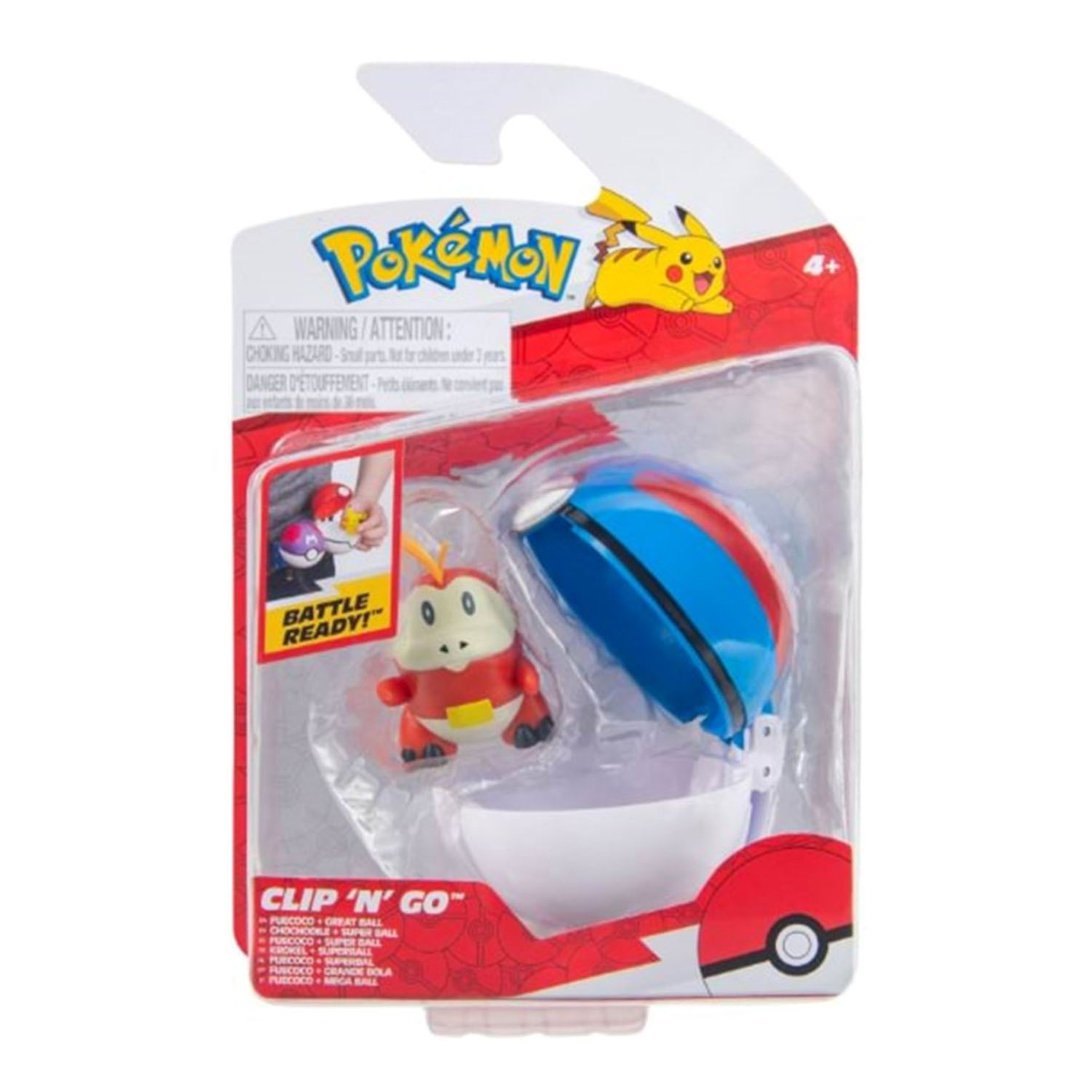 Pokemon Clip 'N' Go PKW4156 - Fuecoco
