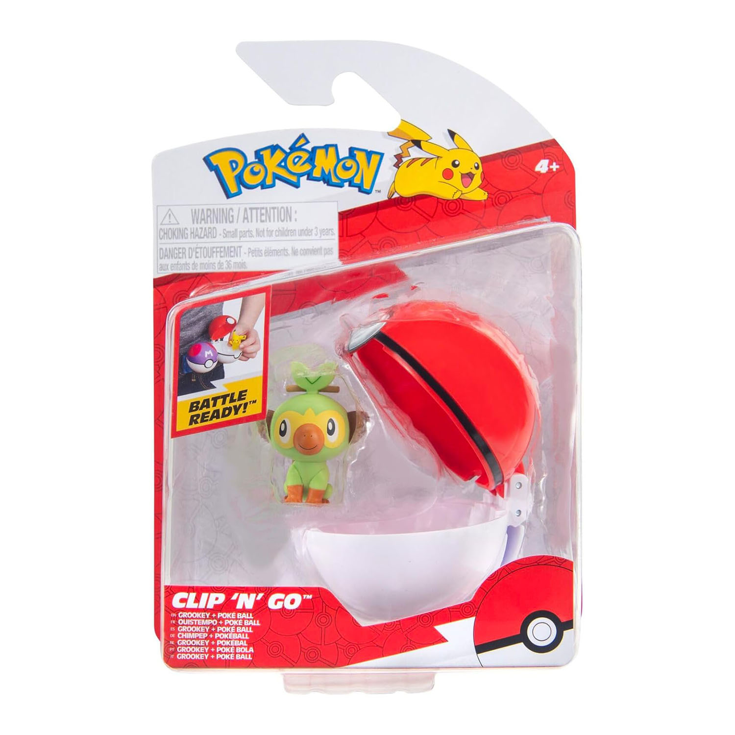 Pokemon Clip 'N' Go PKW4157 - Grookey