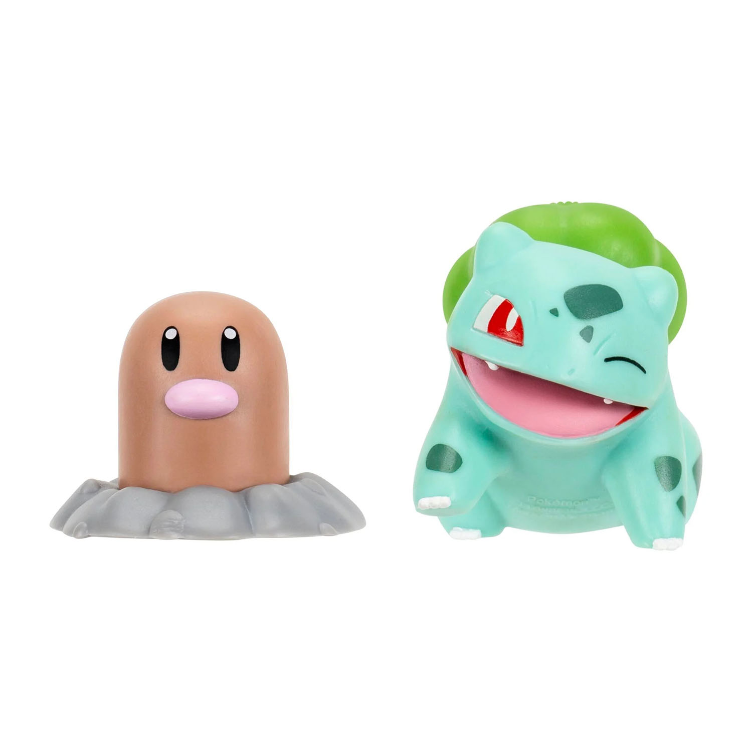 Pokemon Battle Figürler PKW4061 - Diglett ve Bulbasaur