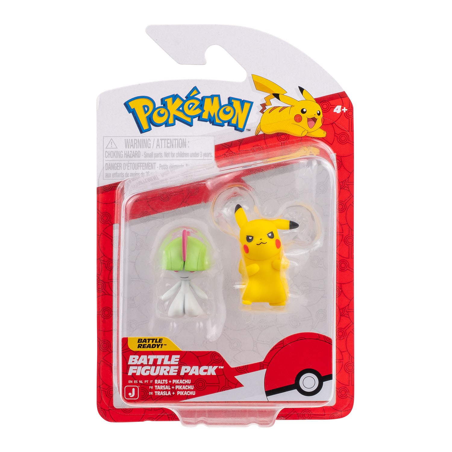 Pokemon Battle Figürler PKW4059 - Ralts ve Pikachu