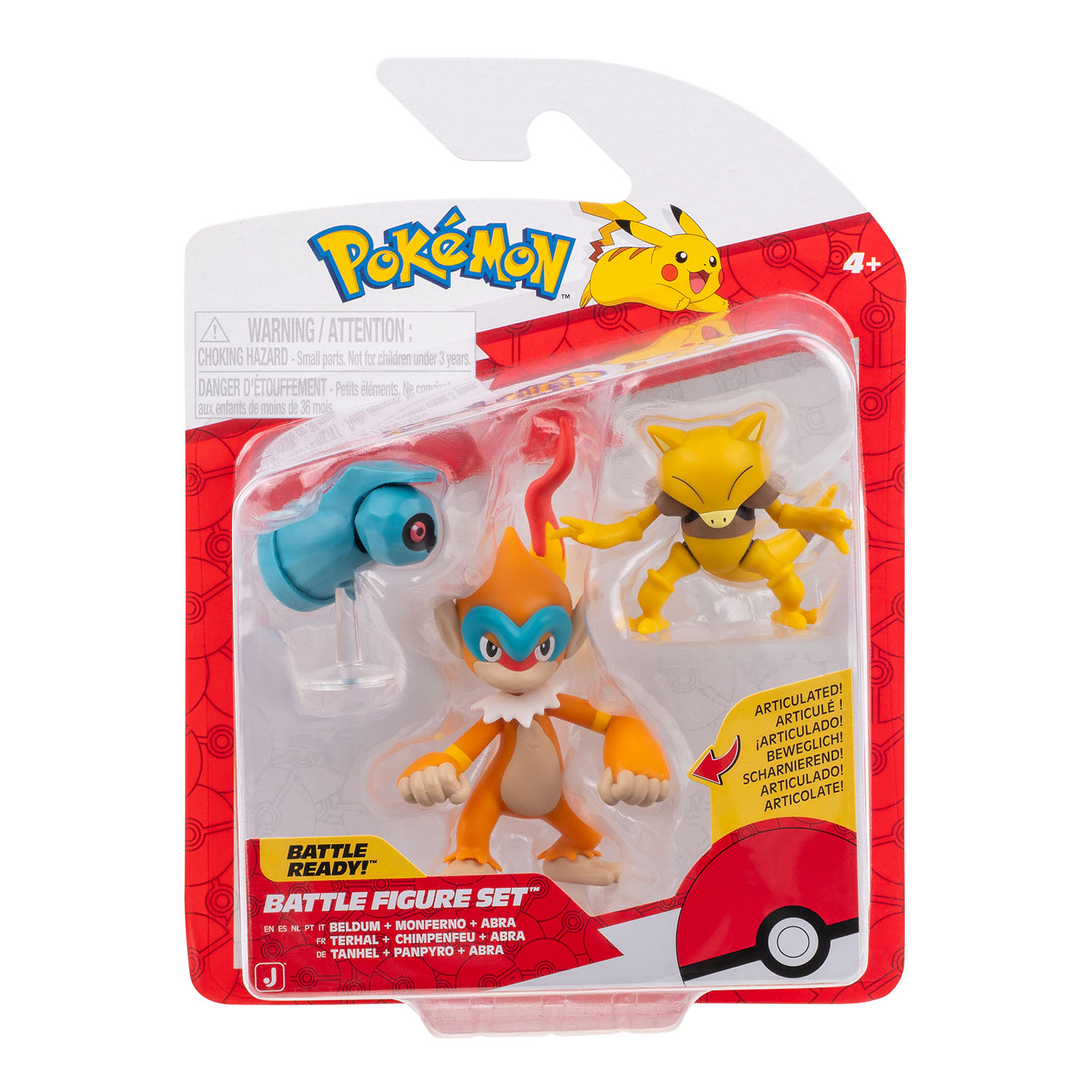 Pokemon Battle 3'lü Figür Seti PKW4092