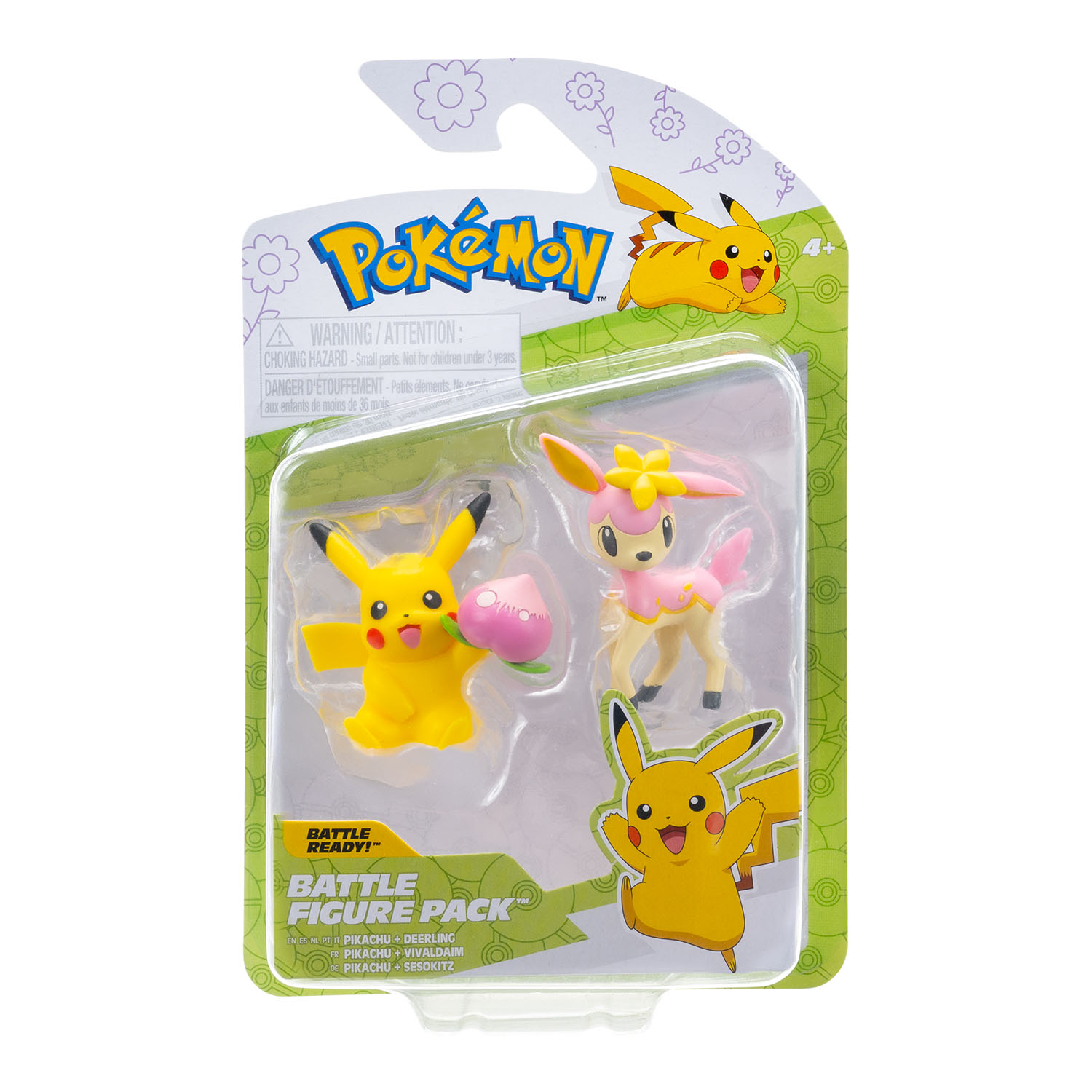Pokemon Battle 2'li Figür Seti Bahar Serisi PKW4106