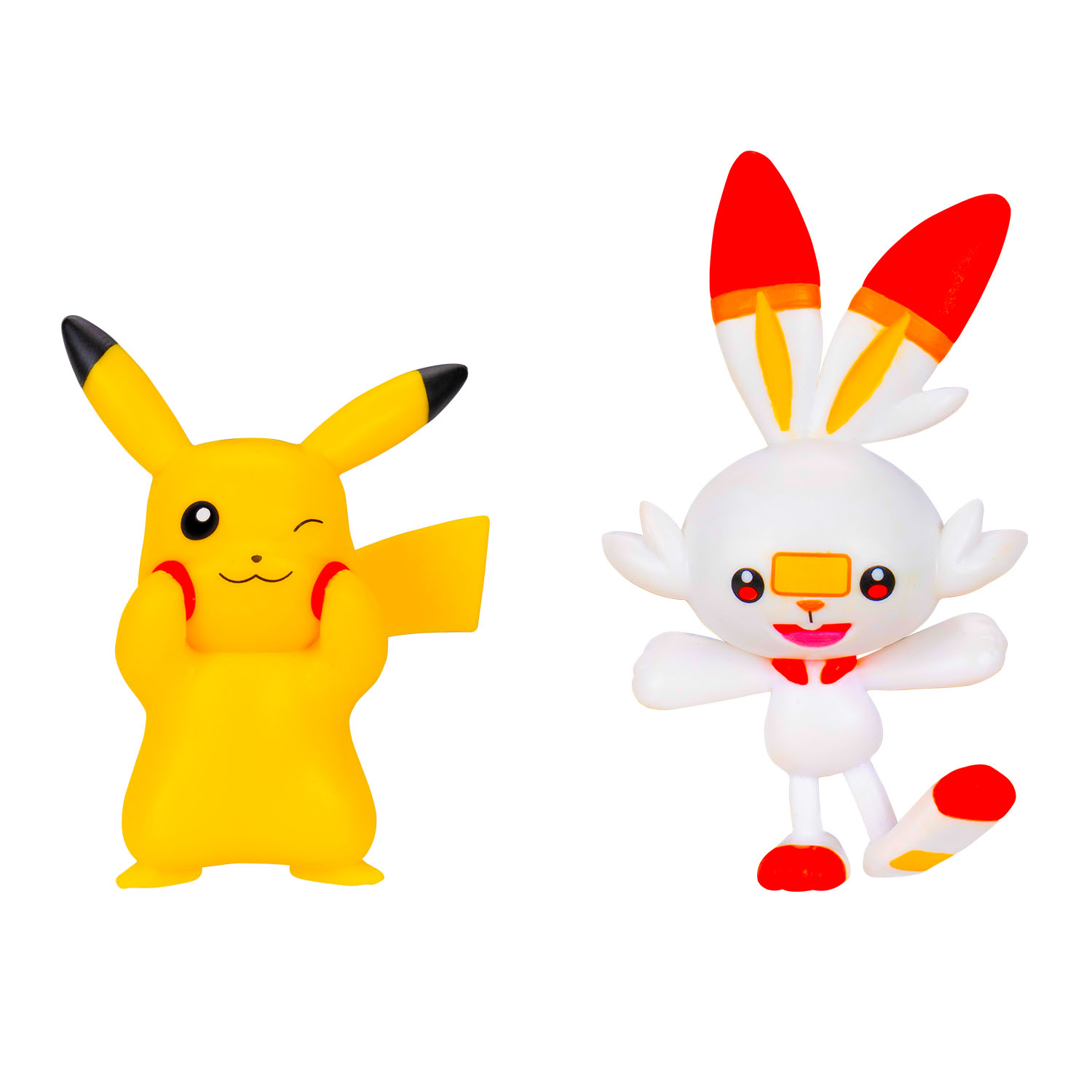 Pokemon Battle 2'li Figür Seti PKW4076 - Pikachu ve Scorbunny
