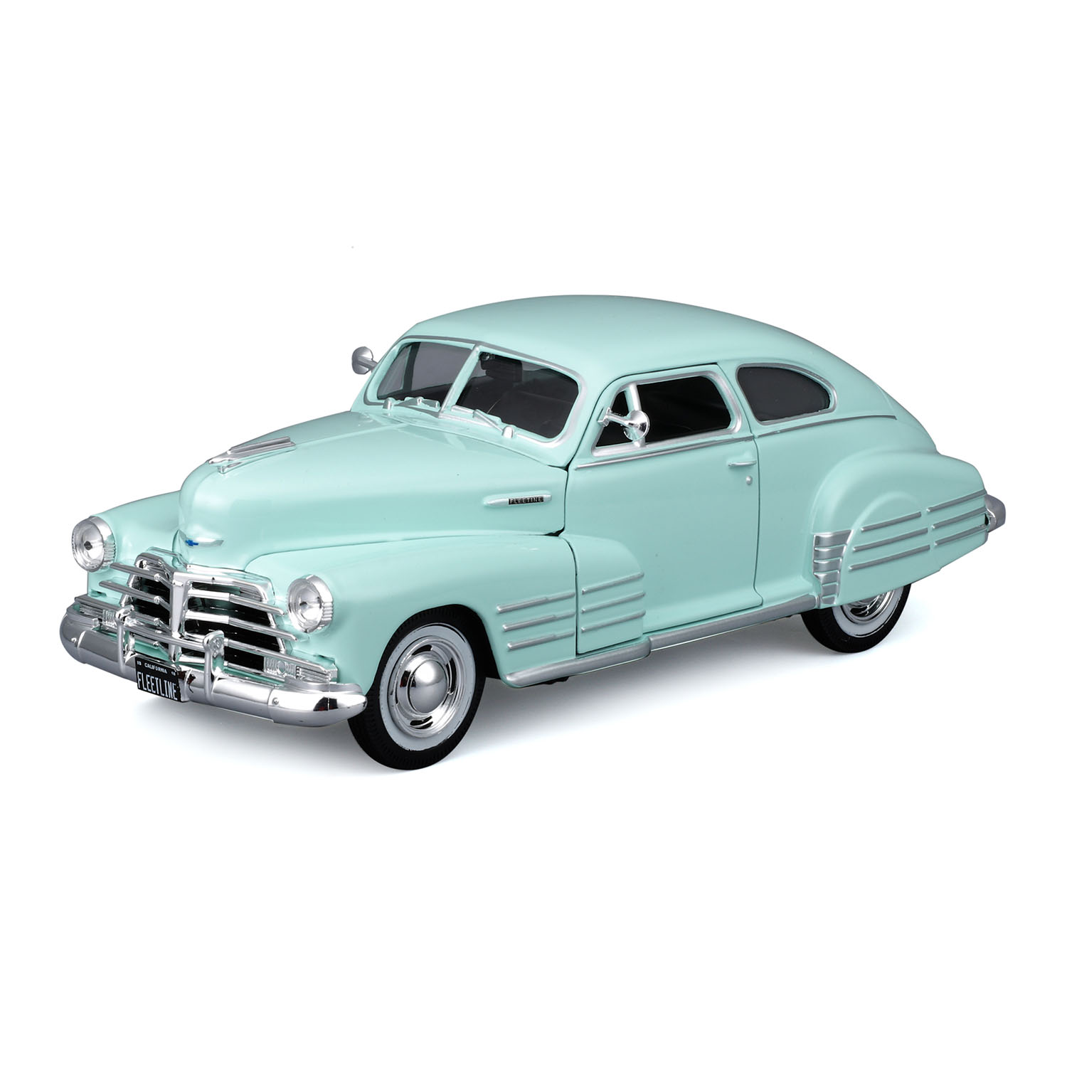 1/25 1948 Chevrolet Fleetline Aerosedan Açık Yeşil 32921-01